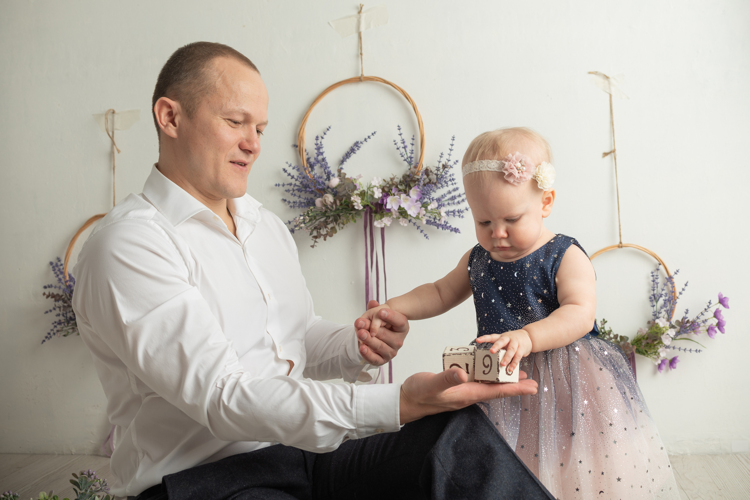 Первый День рождения. Фотограф новорожденных в Нижневартовске Лара Курдюкова