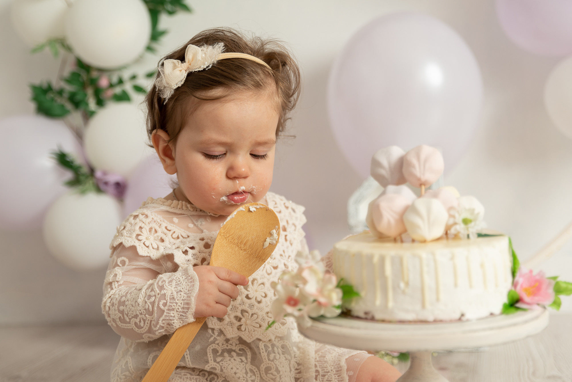 Первый Годик малышки Анны. Фотограф новорожденных в Нижневартовске Лара Курдюкова