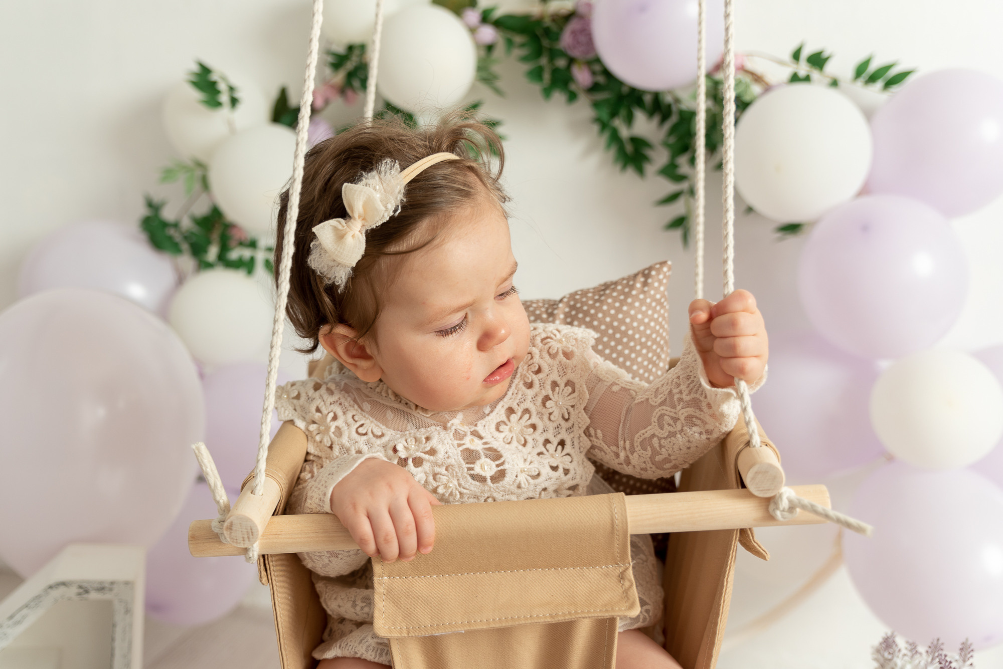 Первый Годик малышки Анны. Фотограф новорожденных в Нижневартовске Лара Курдюкова