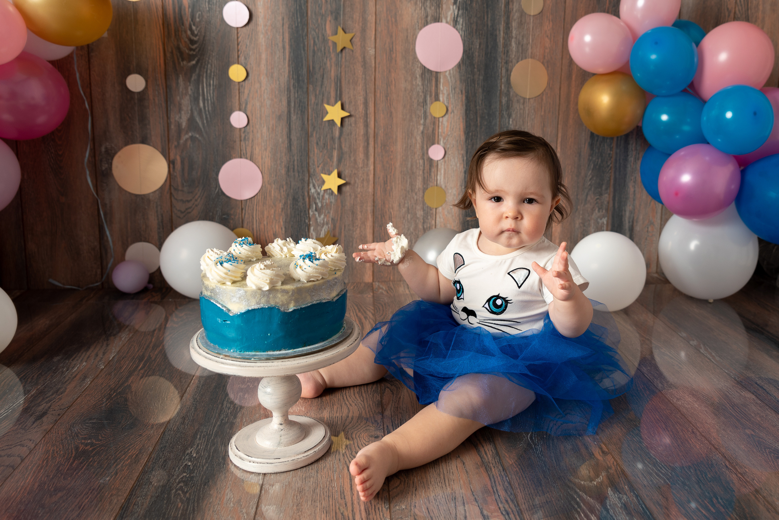 Первый День рождения. Фотограф новорожденных в Нижневартовске Лара Курдюкова