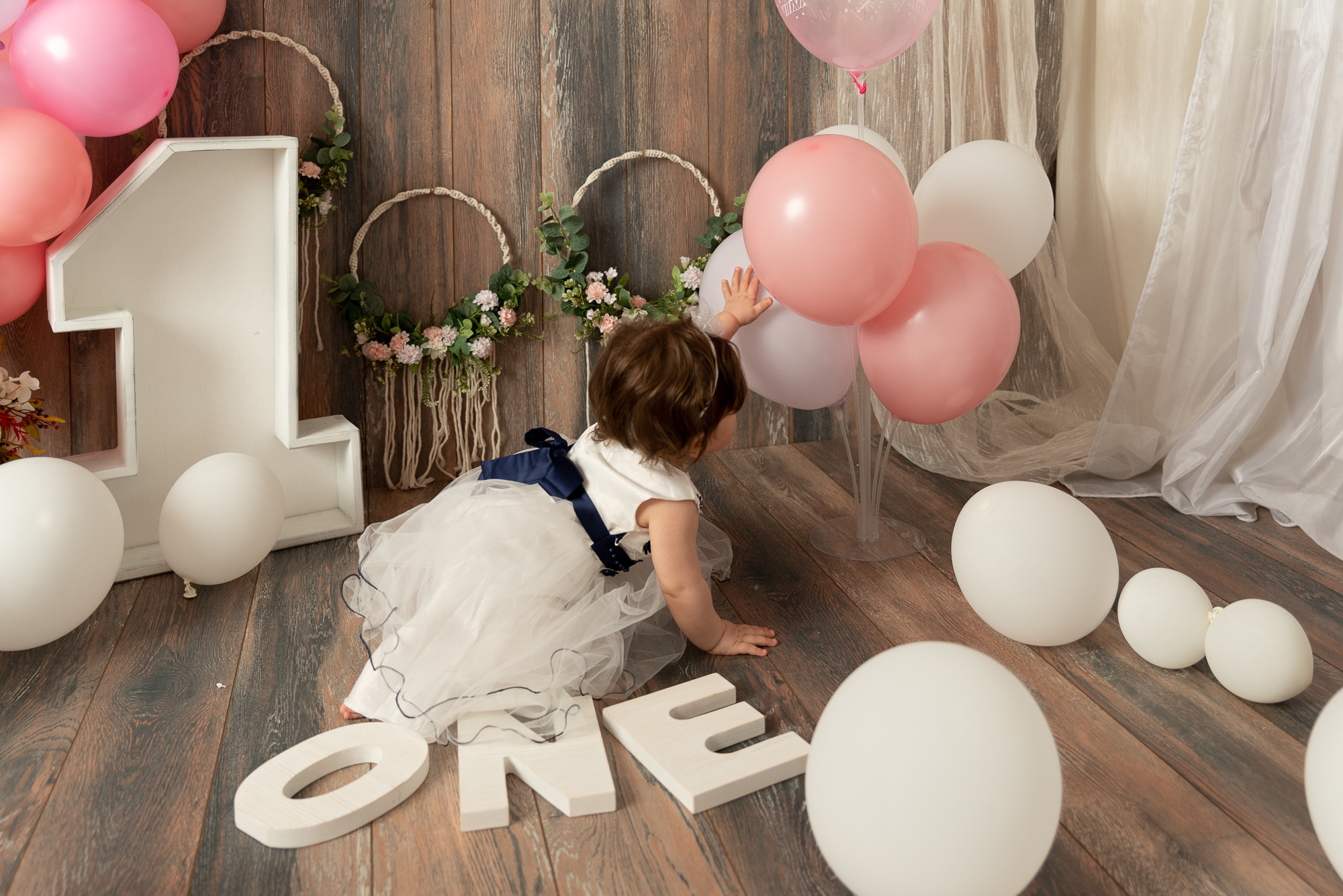 Первый Годик малышки Анны. Фотограф новорожденных в Нижневартовске Лара Курдюкова