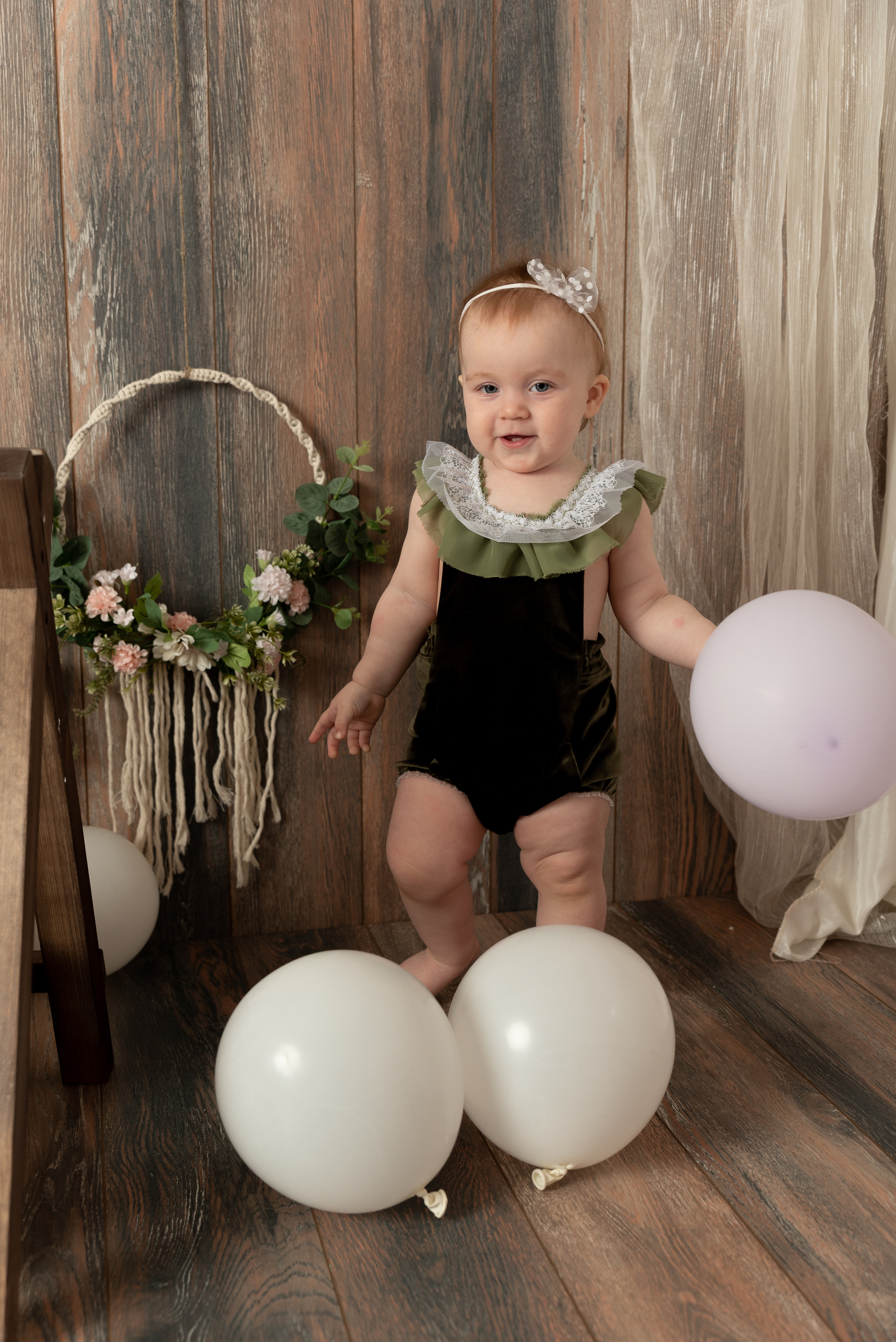 Годовасие «Всё включено» малышка Милана. Фотограф новорожденных в Нижневартовске Лара Курдюкова