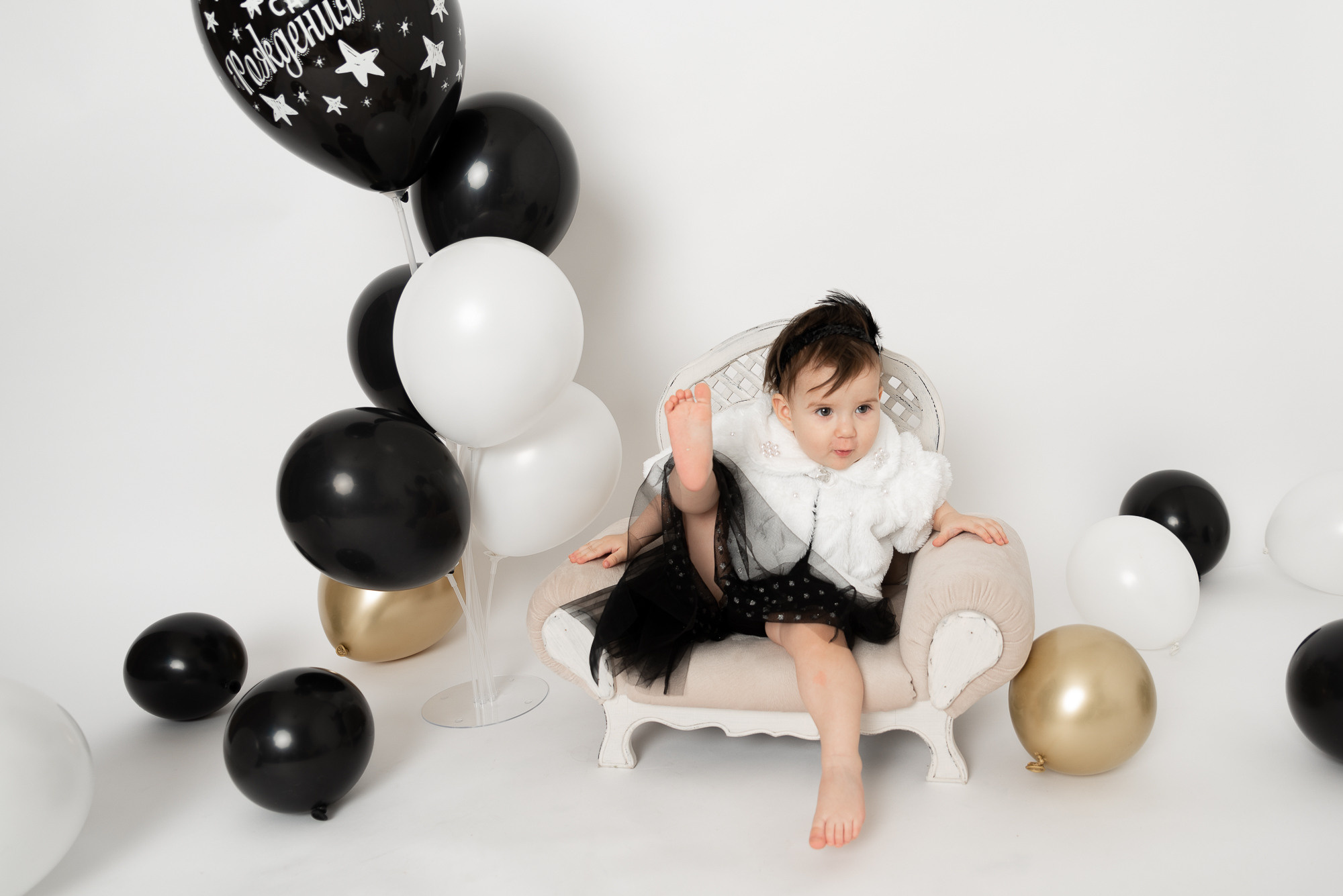 Первый День рождения. Фотограф новорожденных в Нижневартовске Лара Курдюкова