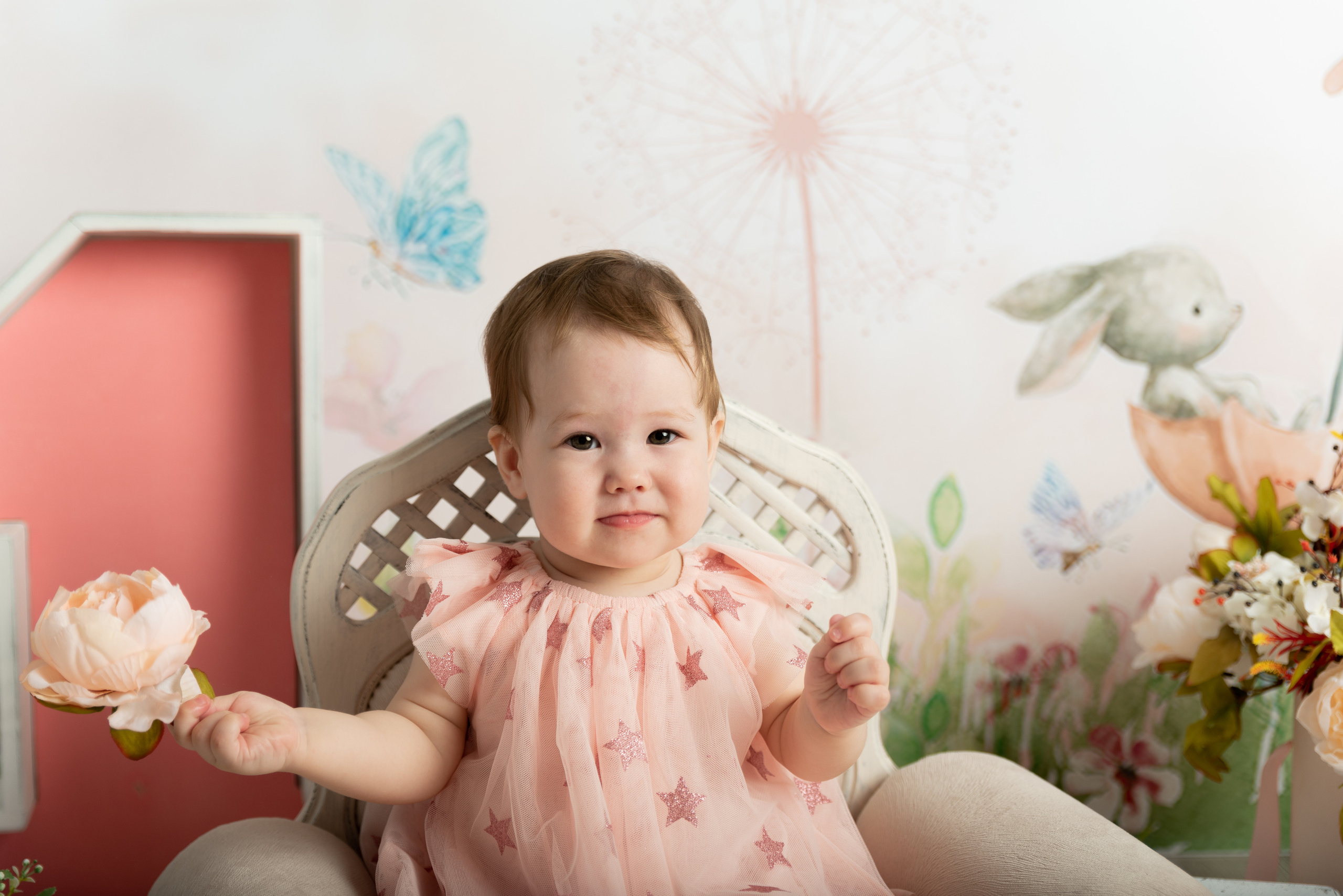 Первый Годик Амины. Фотограф новорожденных в Нижневартовске Лара Курдюкова