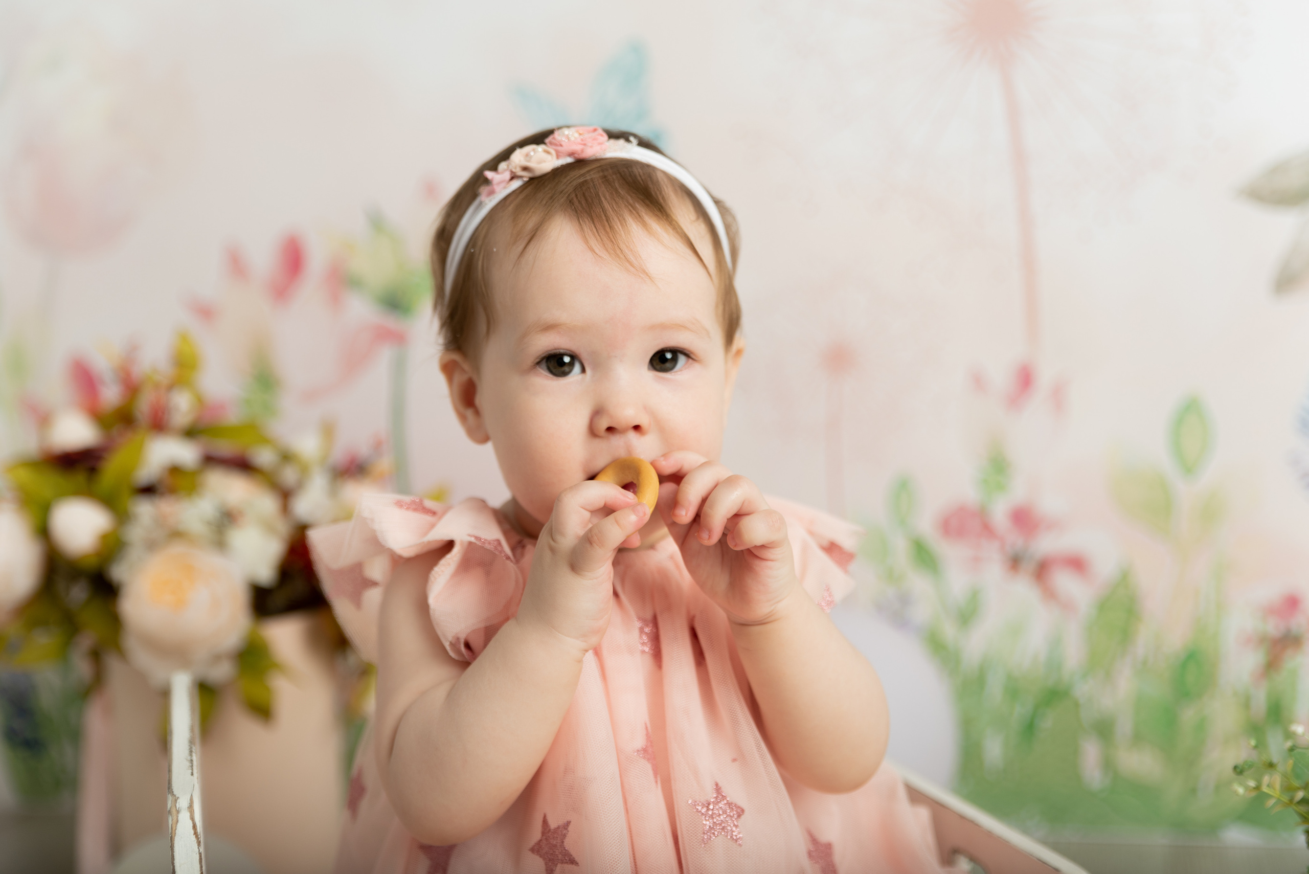Первый Годик Амины. Фотограф новорожденных в Нижневартовске Лара Курдюкова