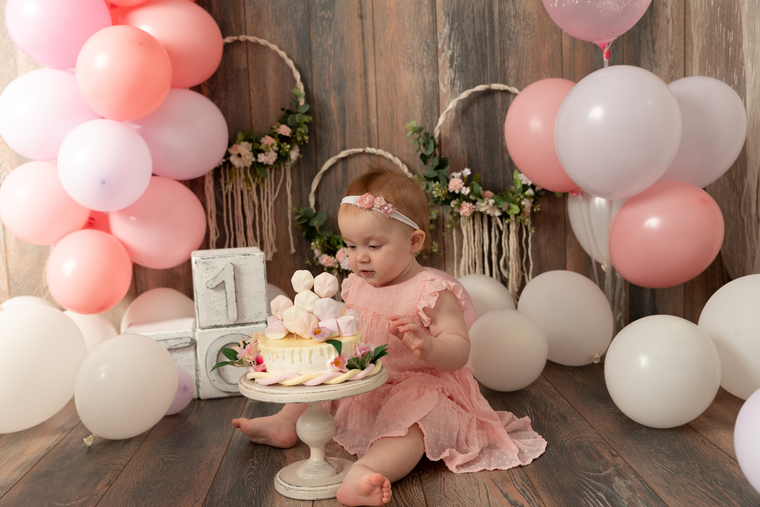 Годовасие «Всё включено» малышка Милана. Фотограф новорожденных в Нижневартовске Лара Курдюкова