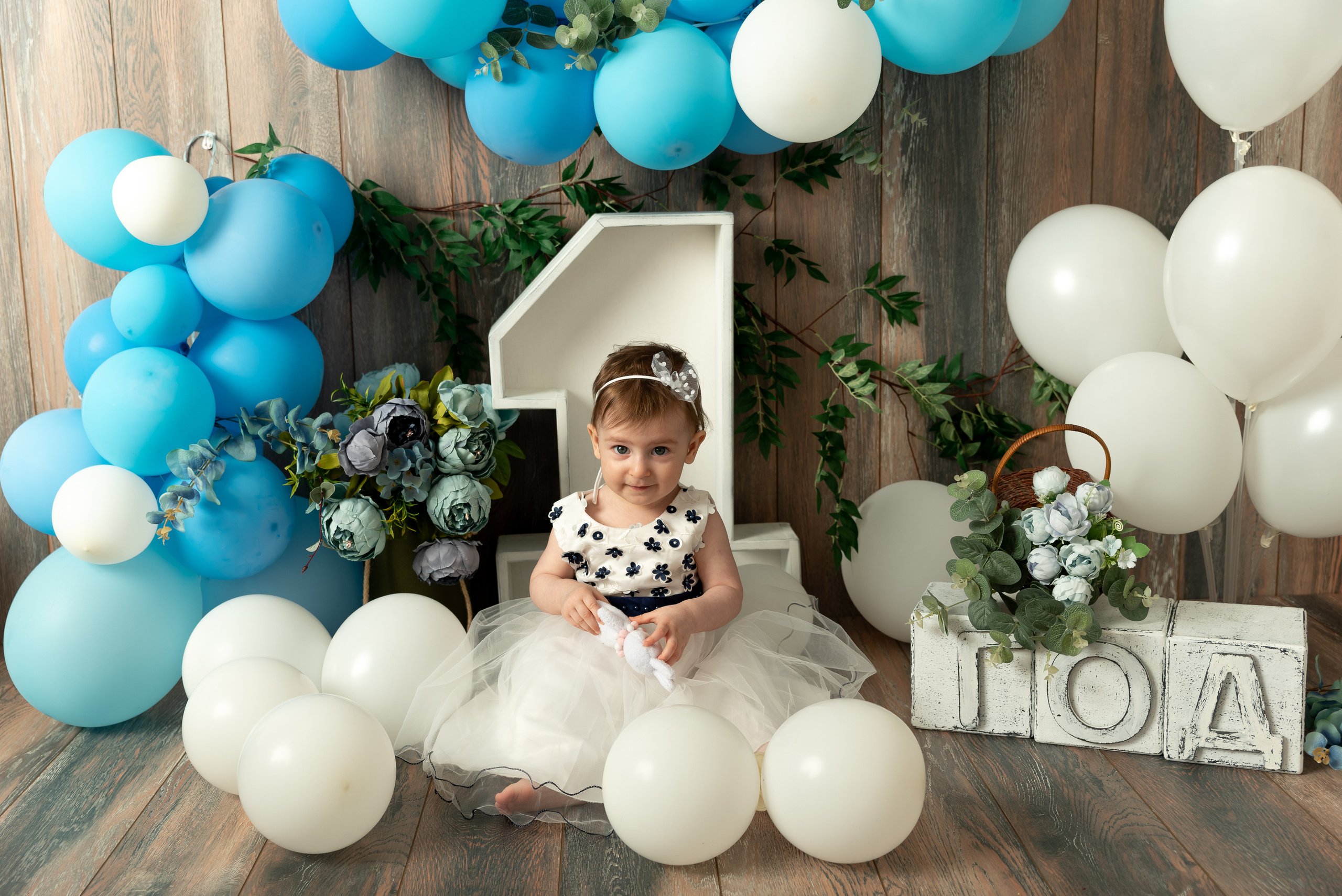 Первый День рождения. Фотограф новорожденных в Нижневартовске Лара Курдюкова