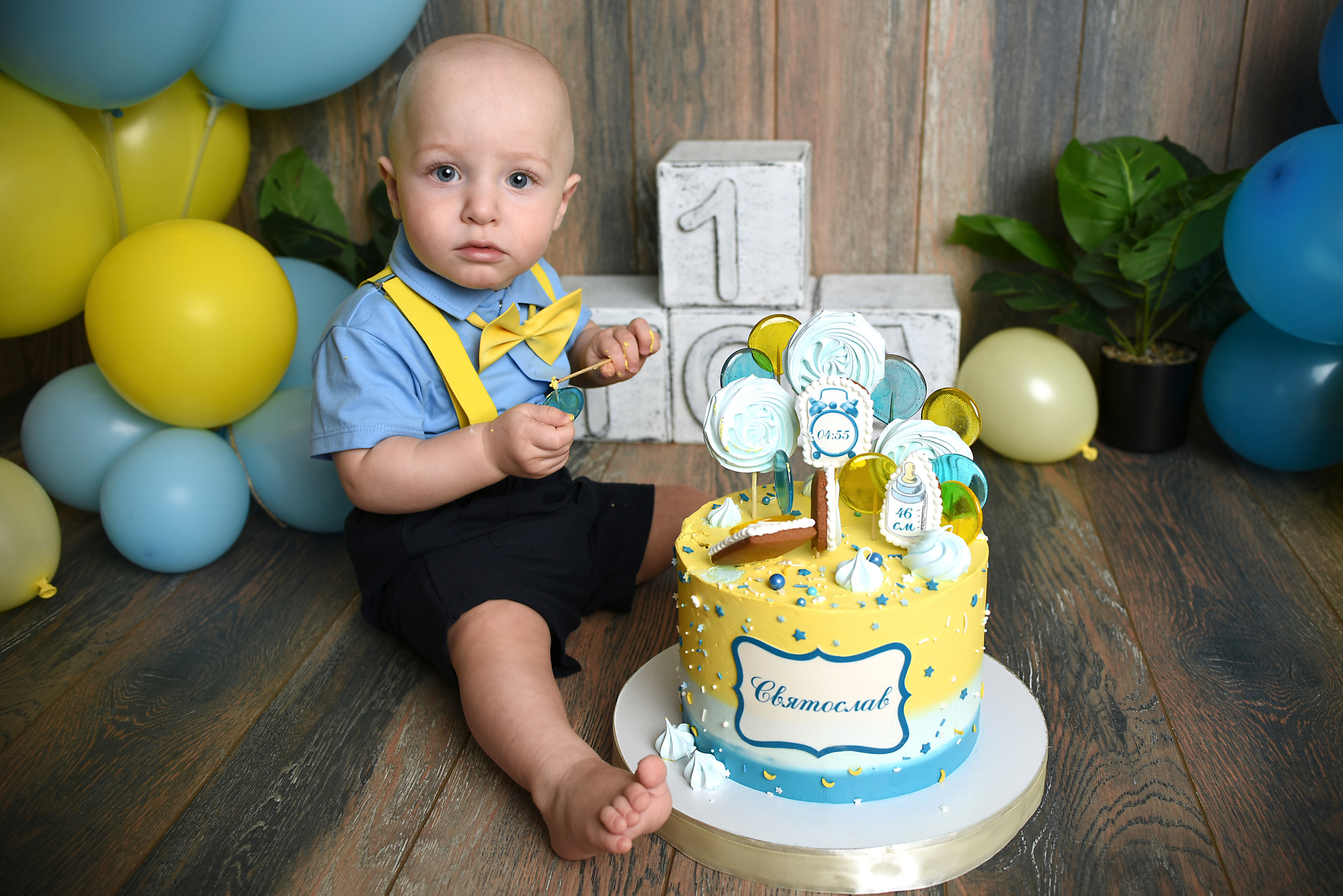 Первый День рождения. Фотограф новорожденных в Нижневартовске Лара Курдюкова