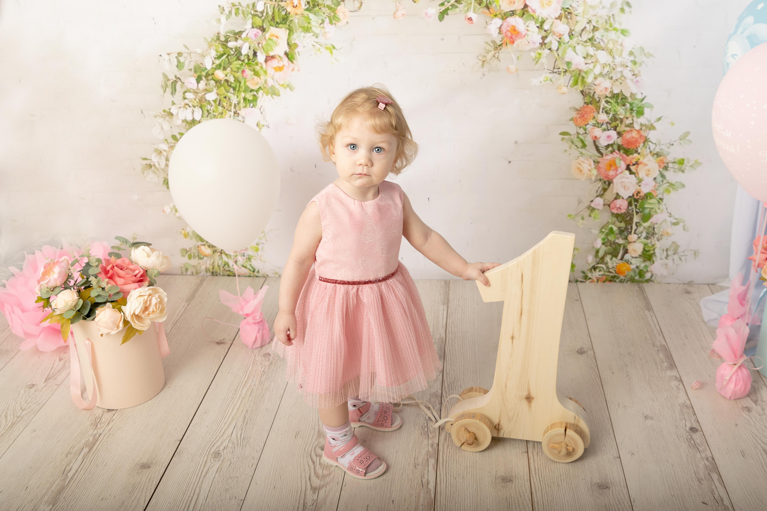 Первый День рождения. Фотограф новорожденных в Нижневартовске Лара Курдюкова