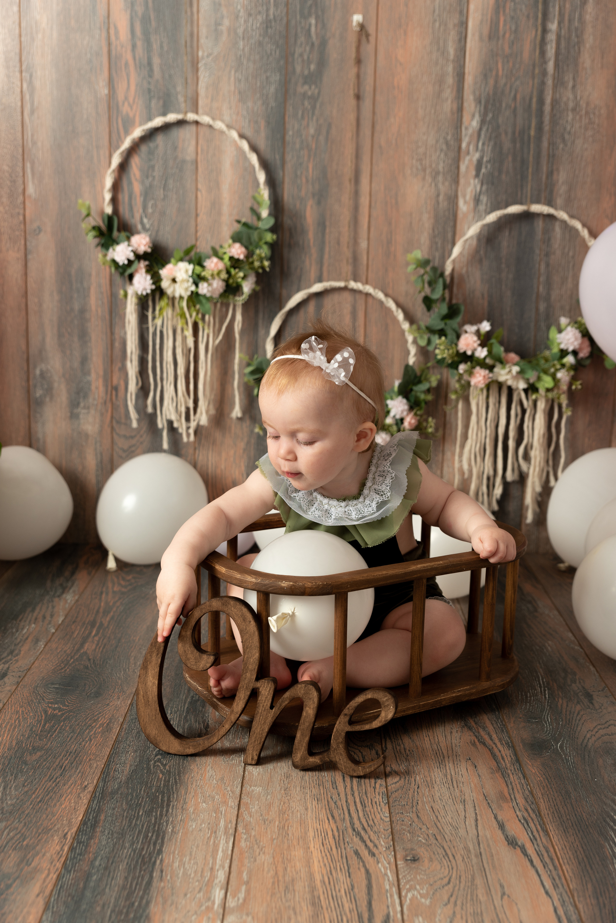 Годовасие «Всё включено» малышка Милана. Фотограф новорожденных в Нижневартовске Лара Курдюкова