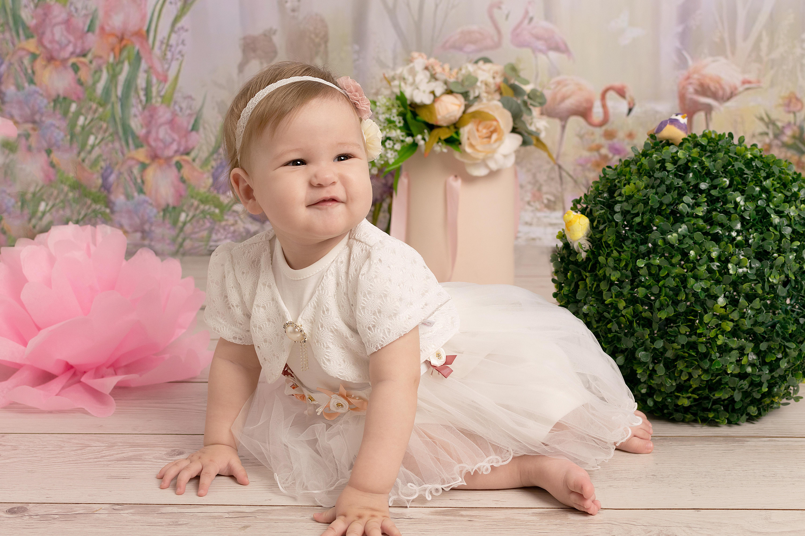 Первый День рождения. Фотограф новорожденных в Нижневартовске Лара Курдюкова