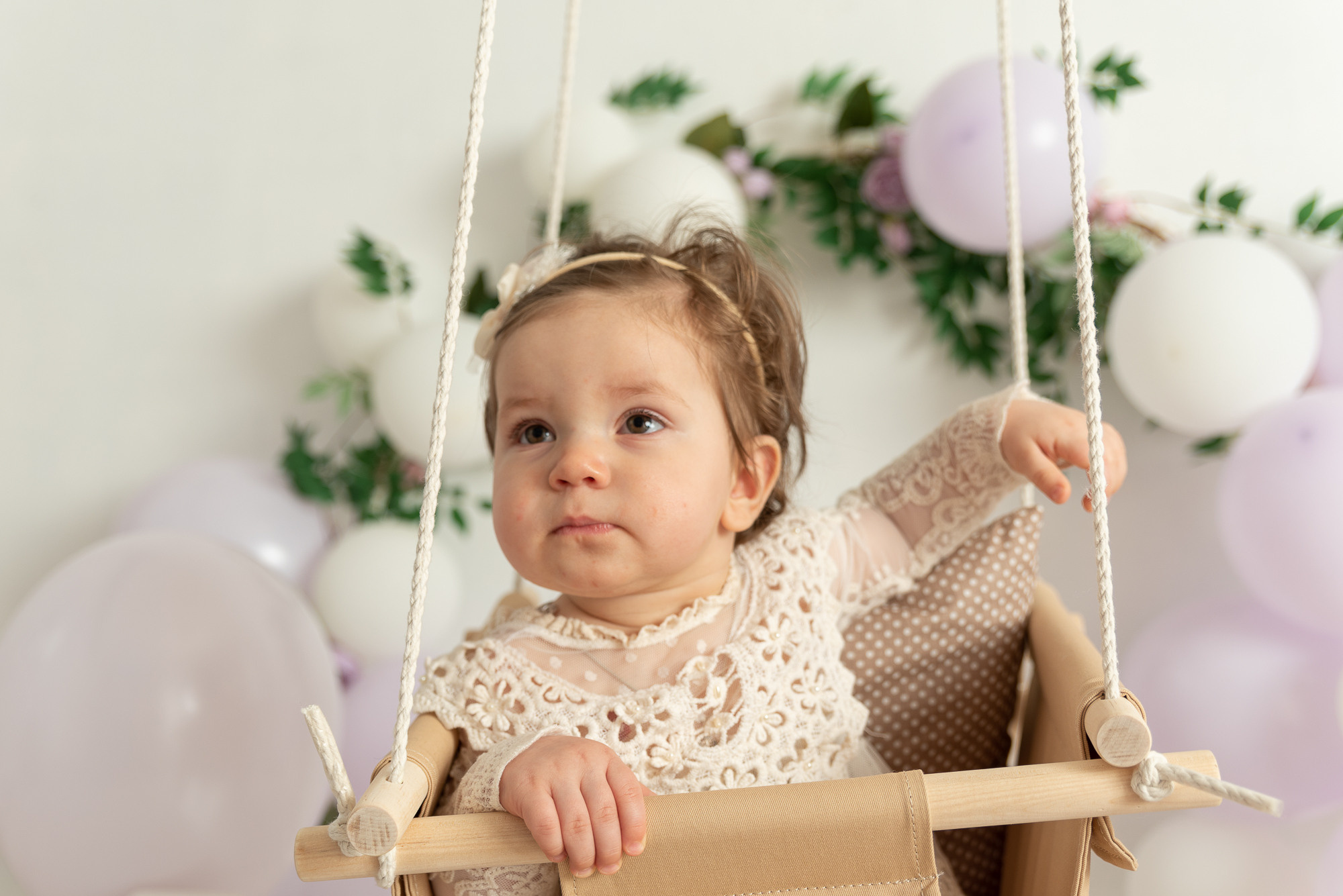 Первый Годик малышки Анны. Фотограф новорожденных в Нижневартовске Лара Курдюкова