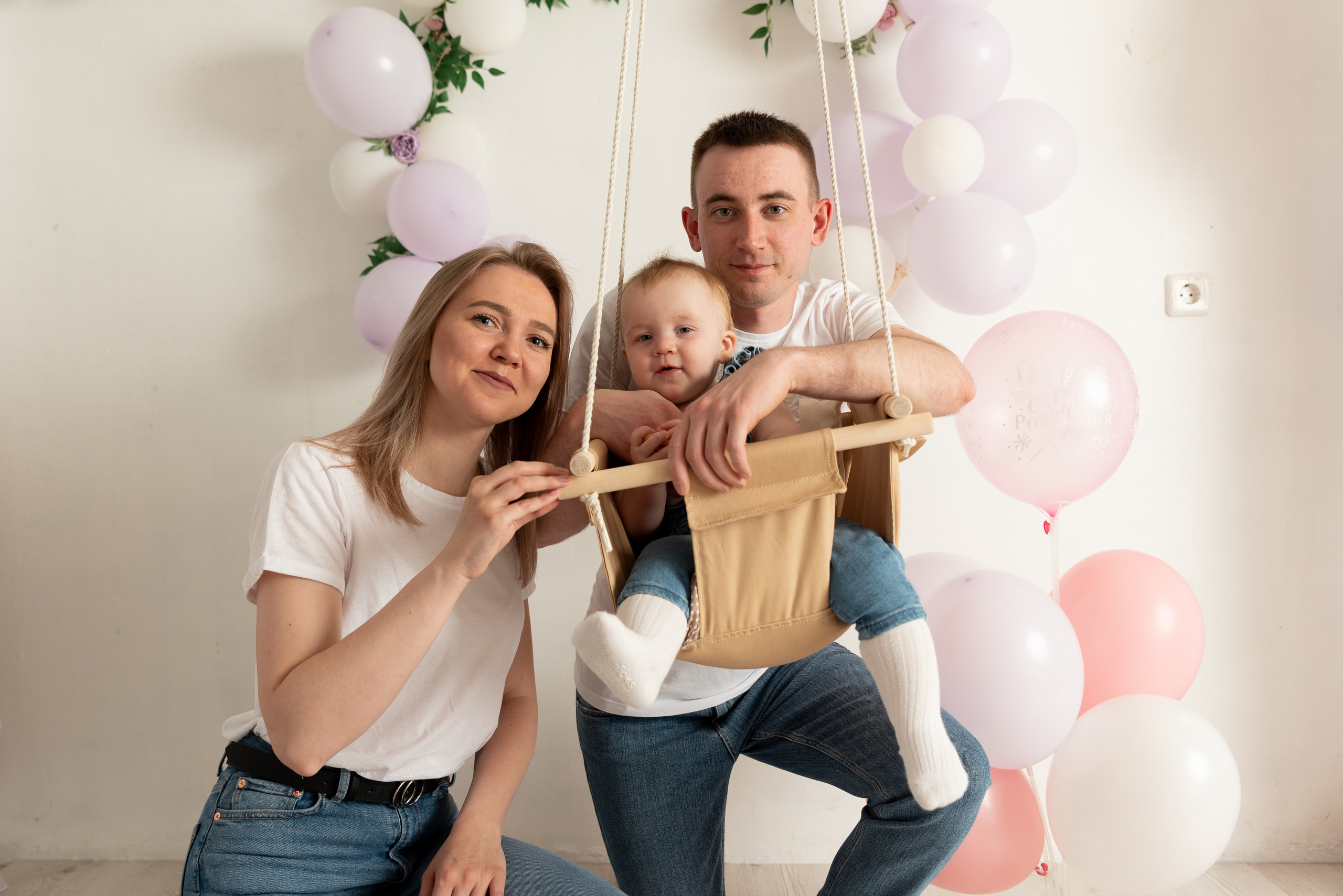 Годовасие «Всё включено» малышка Милана. Фотограф новорожденных в Нижневартовске Лара Курдюкова