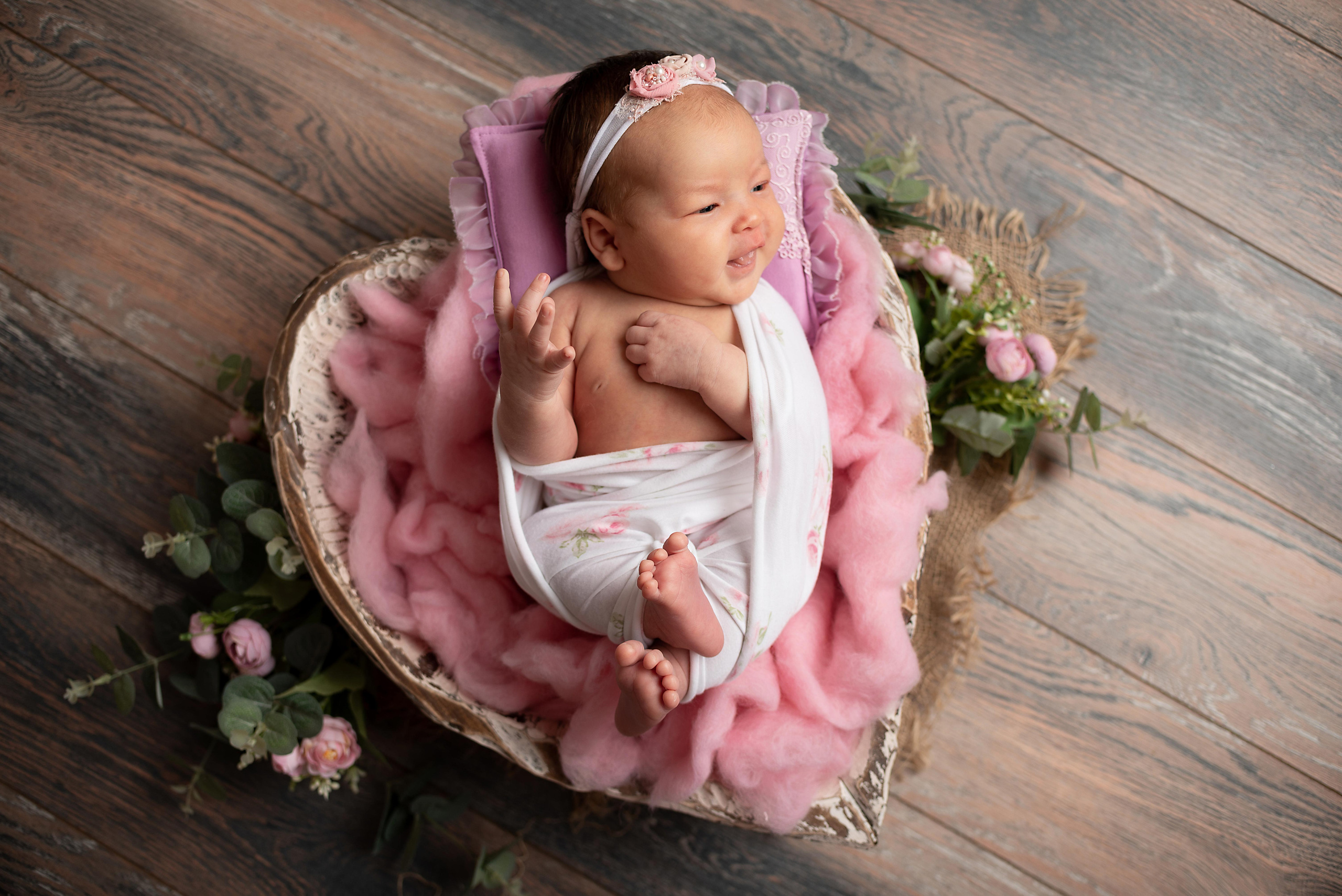 Первый Годик малышки Анны. Фотограф новорожденных в Нижневартовске Лара Курдюкова