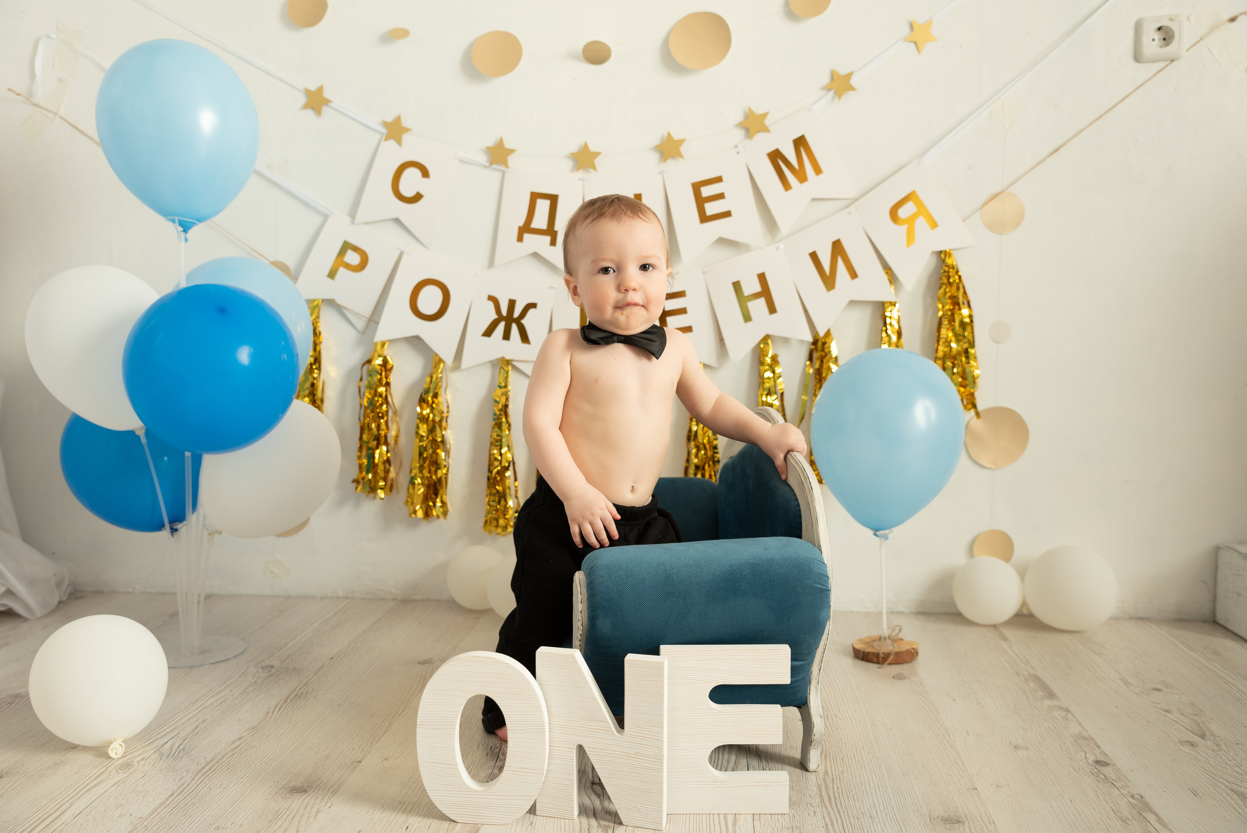 Первый Годик малышки Анны. Фотограф новорожденных в Нижневартовске Лара Курдюкова