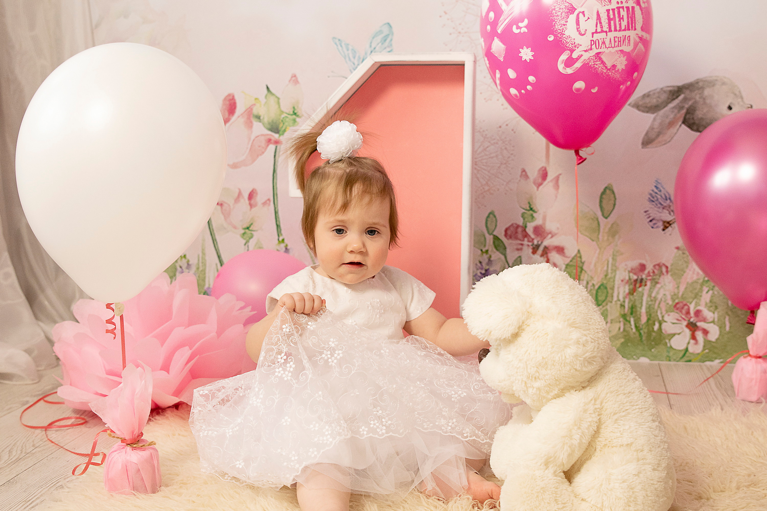 Первый День рождения. Фотограф новорожденных в Нижневартовске Лара Курдюкова
