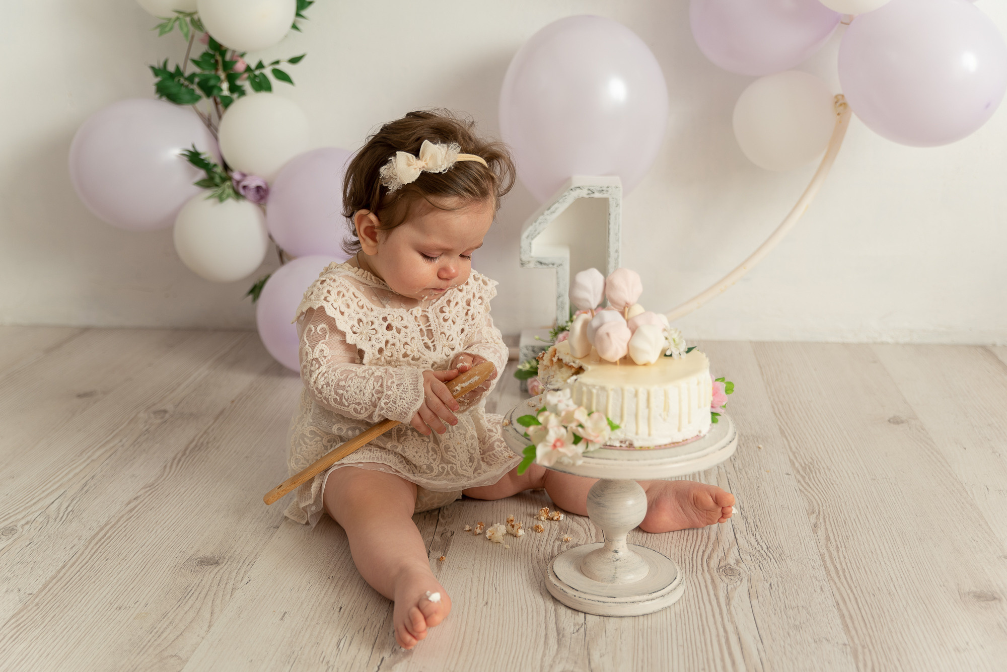 Первый Годик малышки Анны. Фотограф новорожденных в Нижневартовске Лара Курдюкова