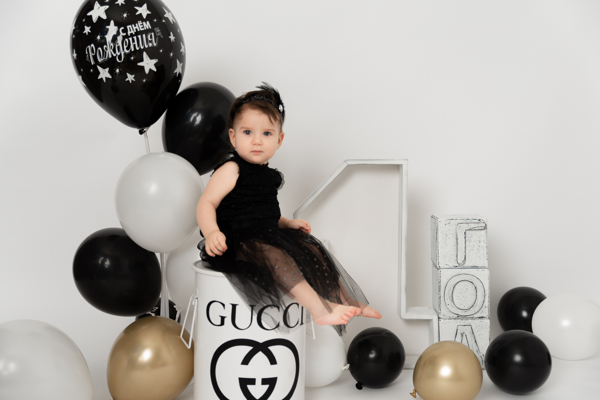 Первый День рождения. Фотограф новорожденных в Нижневартовске Лара Курдюкова