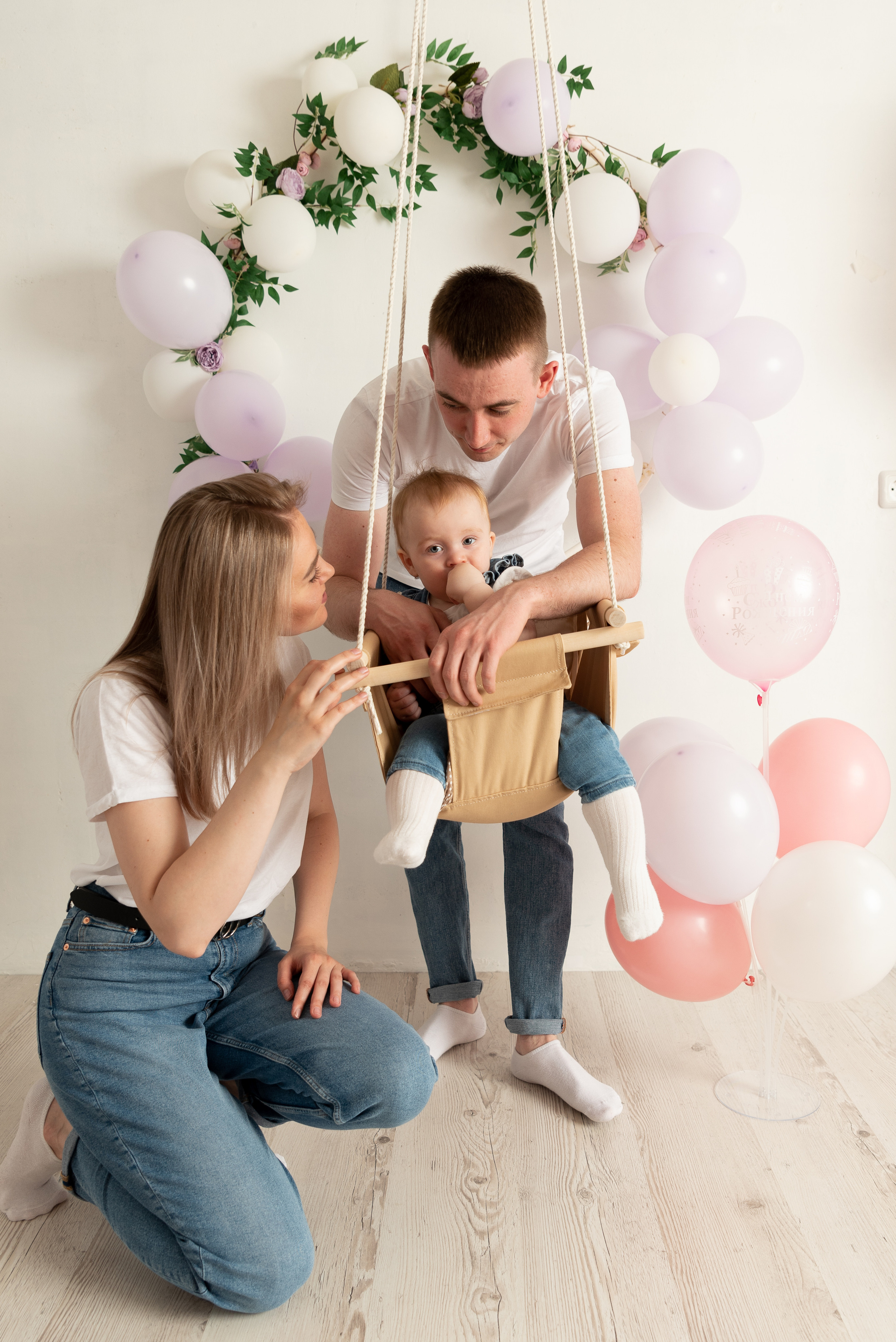 Годовасие «Всё включено» малышка Милана. Фотограф новорожденных в Нижневартовске Лара Курдюкова