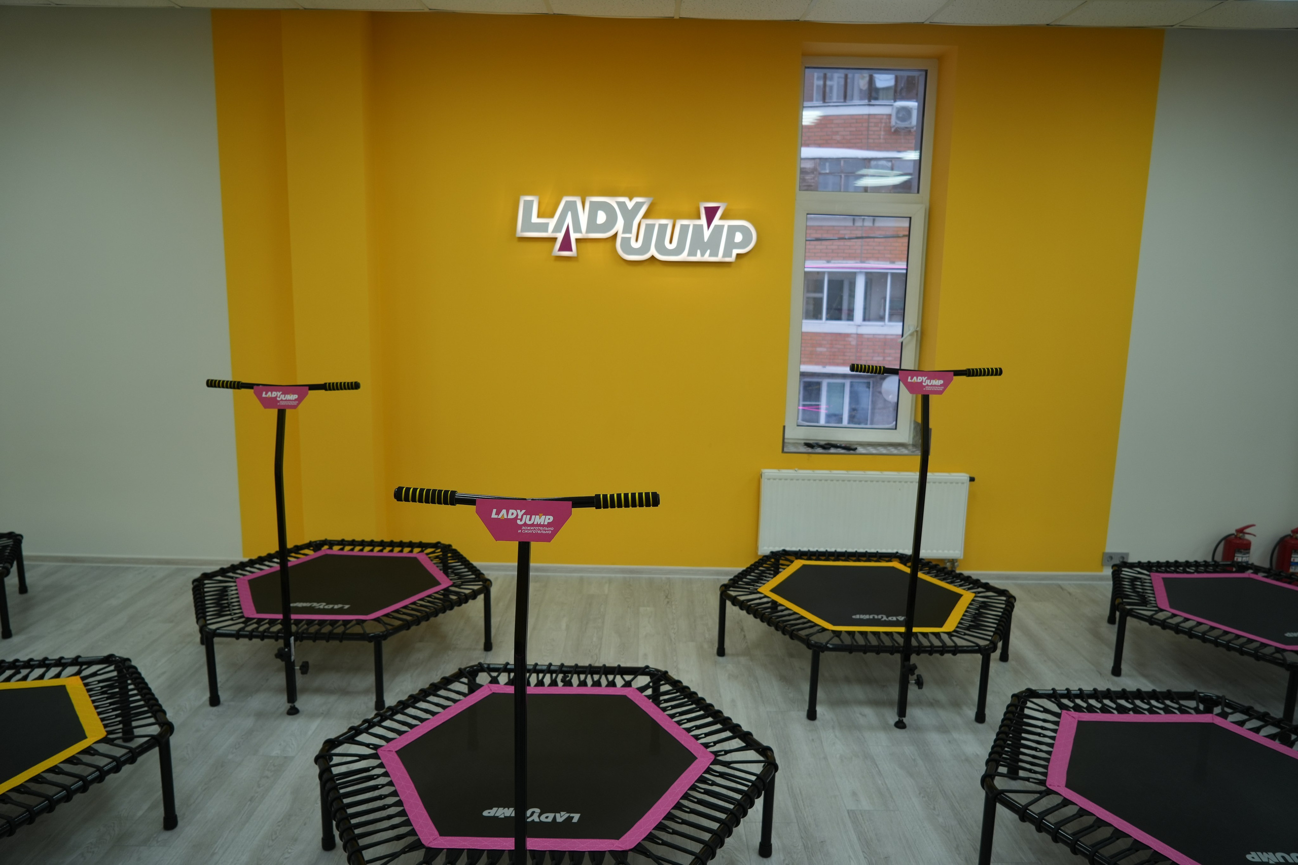 Открытие батутного центра «Lady Jump». Видеограф и Фотограф в Москве