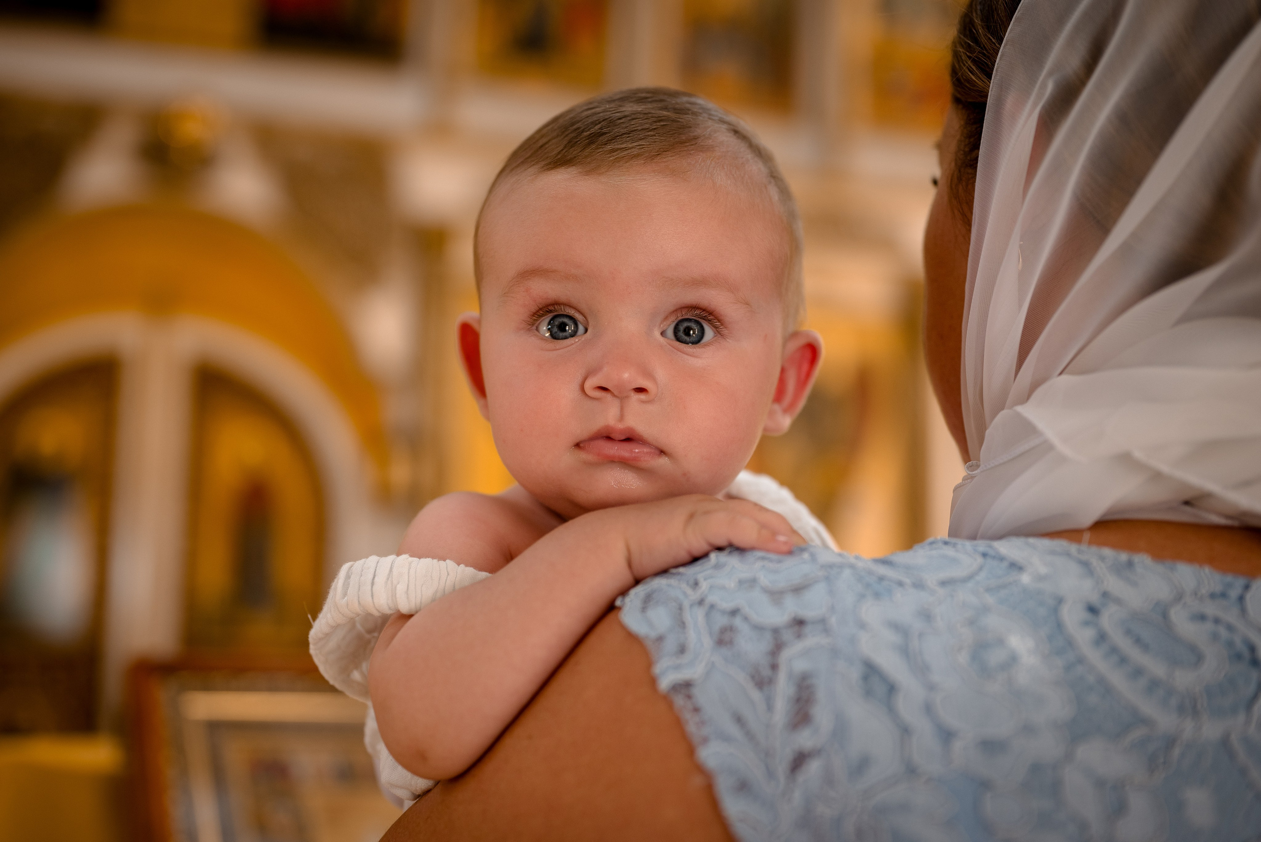 Таинство крещения. Фотограф Краснодарский край