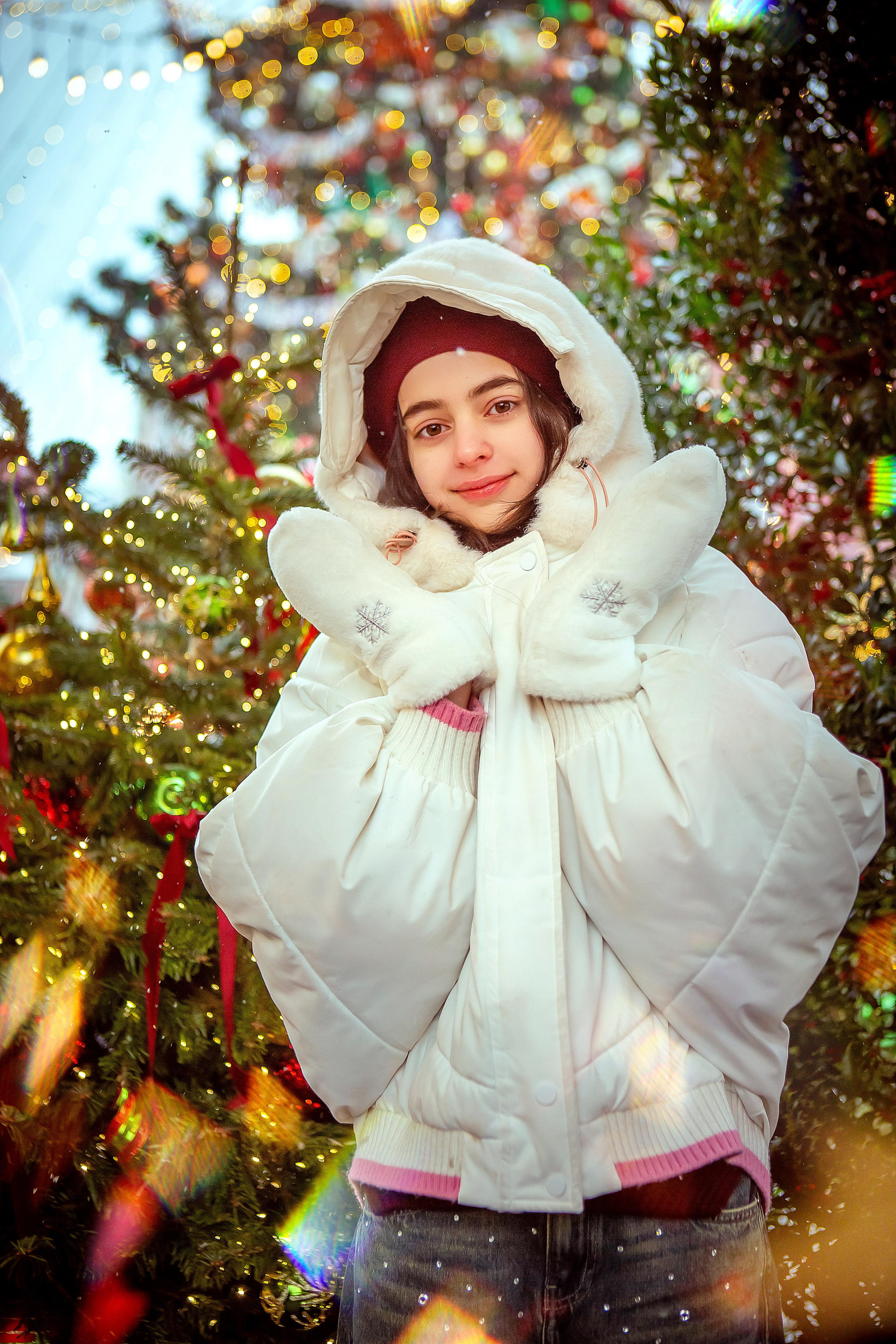 Новогодняя Москва. Мария. Фотограф Мария Кольцова