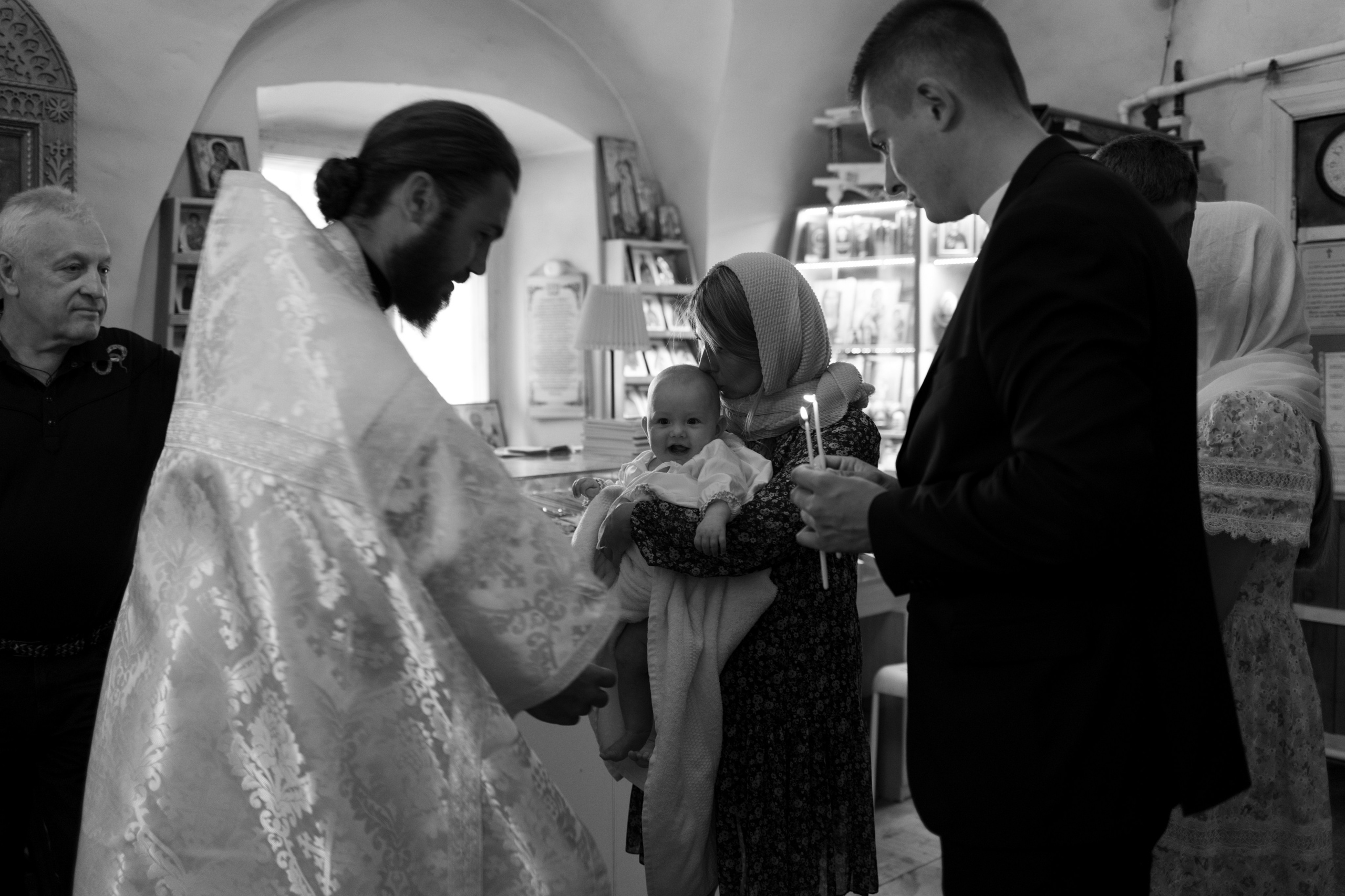 Крещение Виктории в Морском храме святителя Климента Римского. Свадебный фотограф в Пскове и Санкт-Петербурге | Анна Голикова