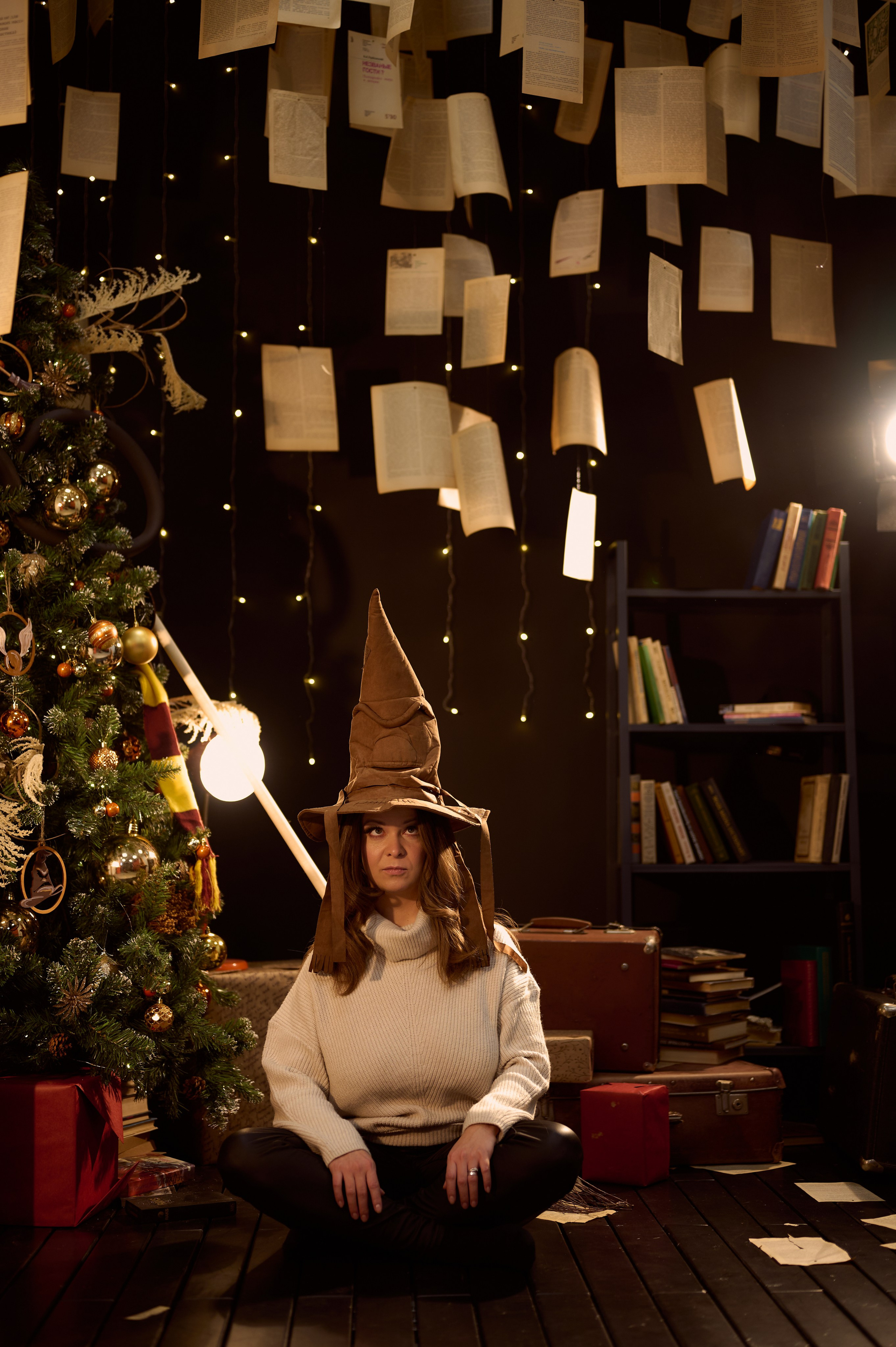 Сказочная новогодняя Фотосессия в Хогвартсе. Миракова Катрин — портретный и семейный фотограф в Москве