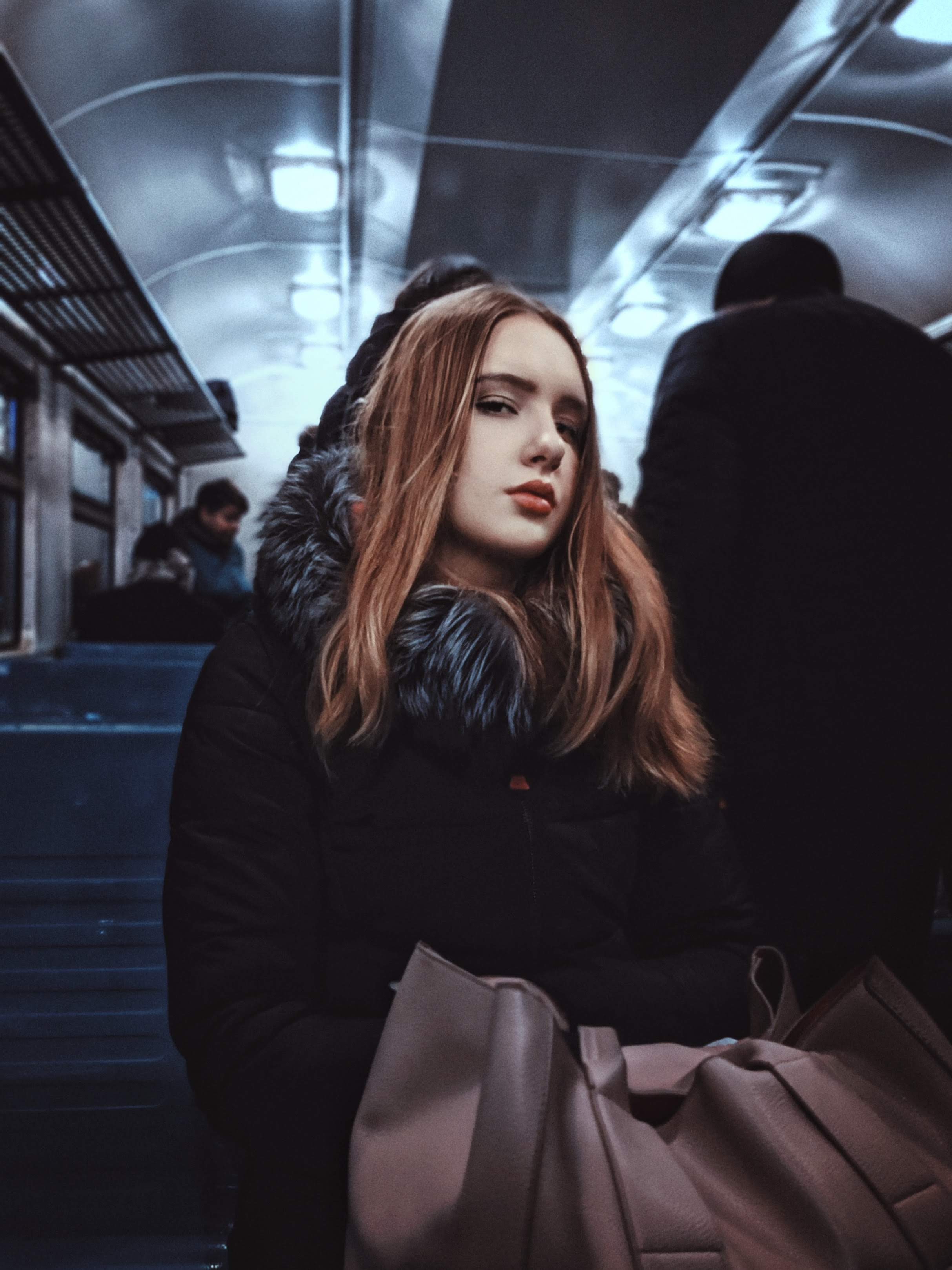 In trains. Dmitry Shamin Photographier | Street Photos