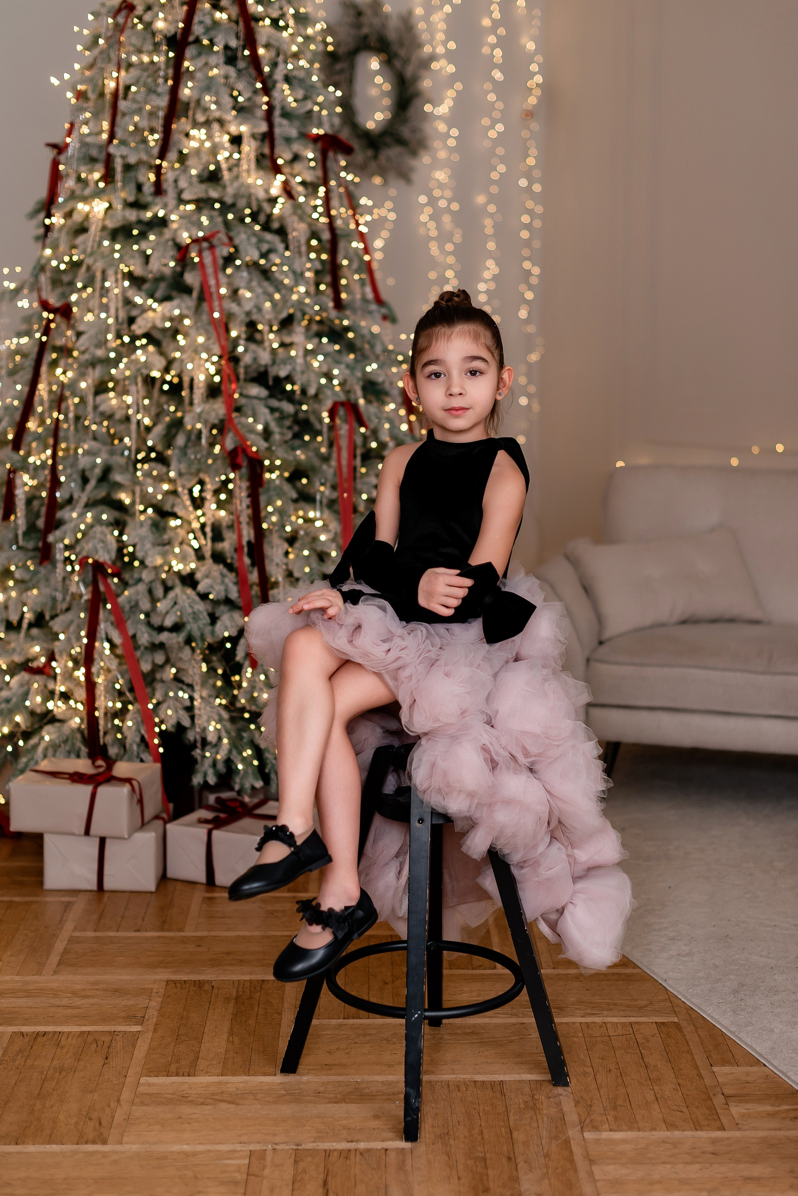 Юля и Варя Новогодняя. Фотограф Татьяна Иванчикова