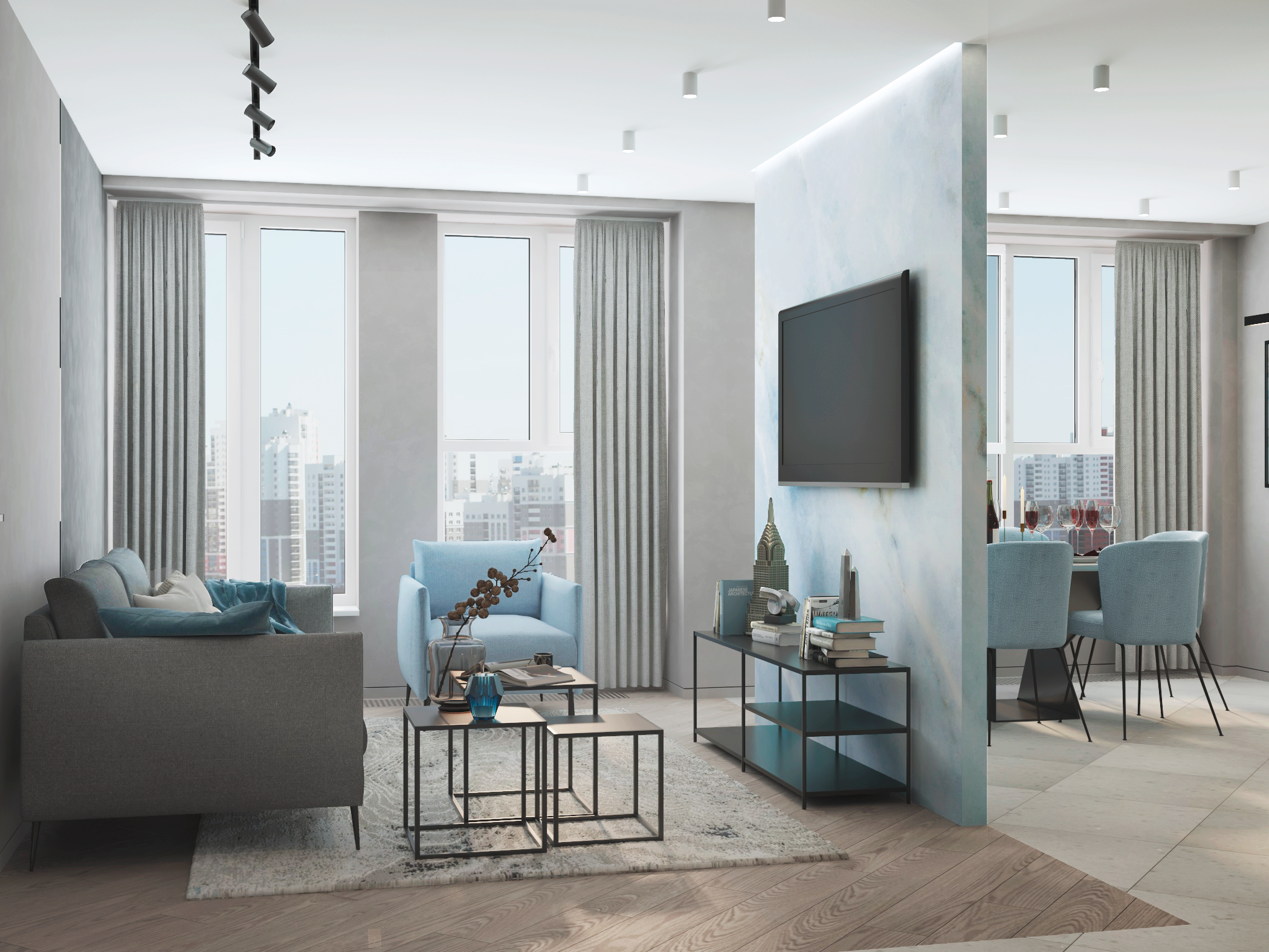 ЖК «GOLDEN CITY». Студия дизайна интерьеров FORMA