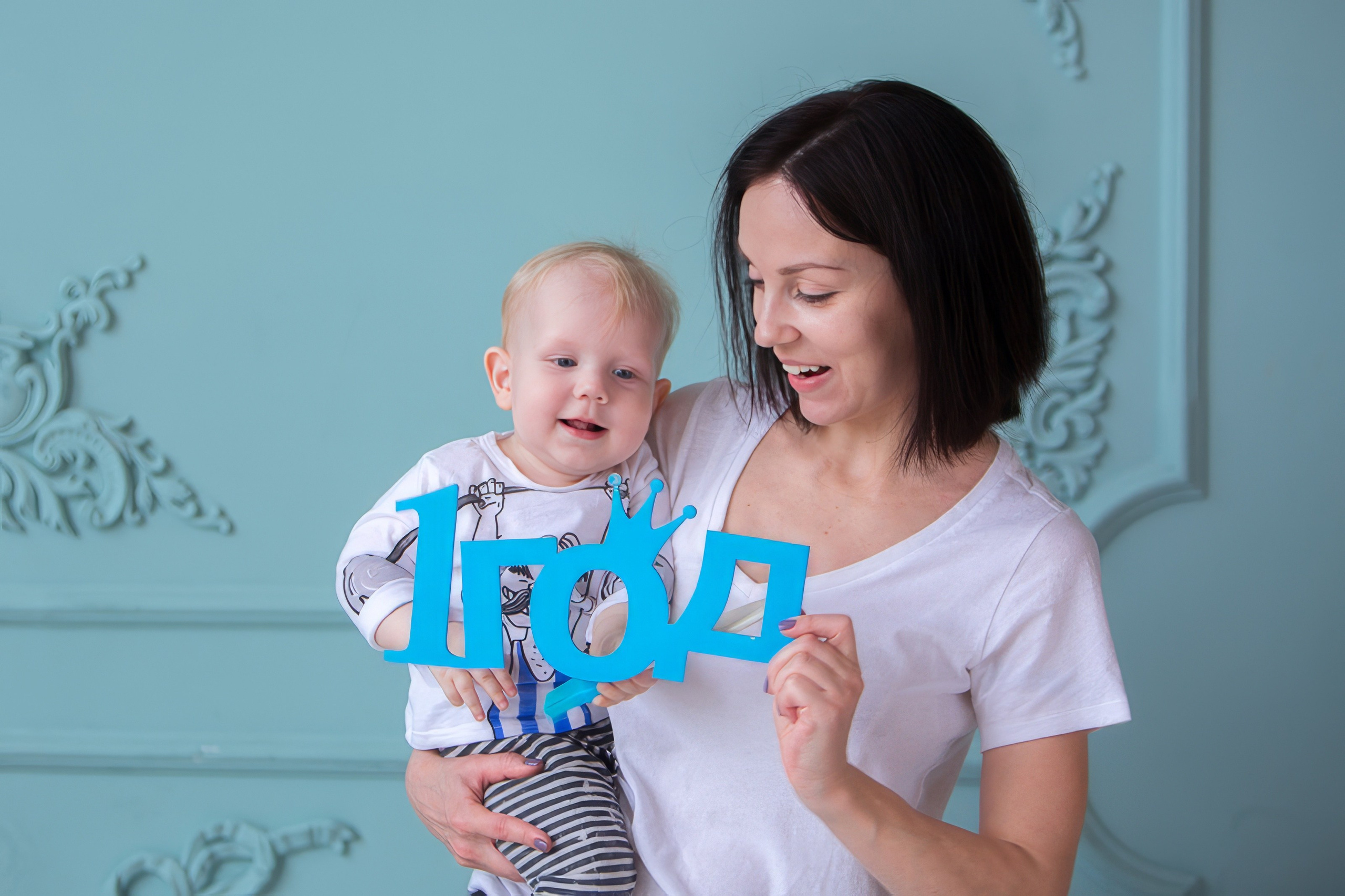 Семейная фотосессия на годик. Фотограф и режиссер Московко Екатерина