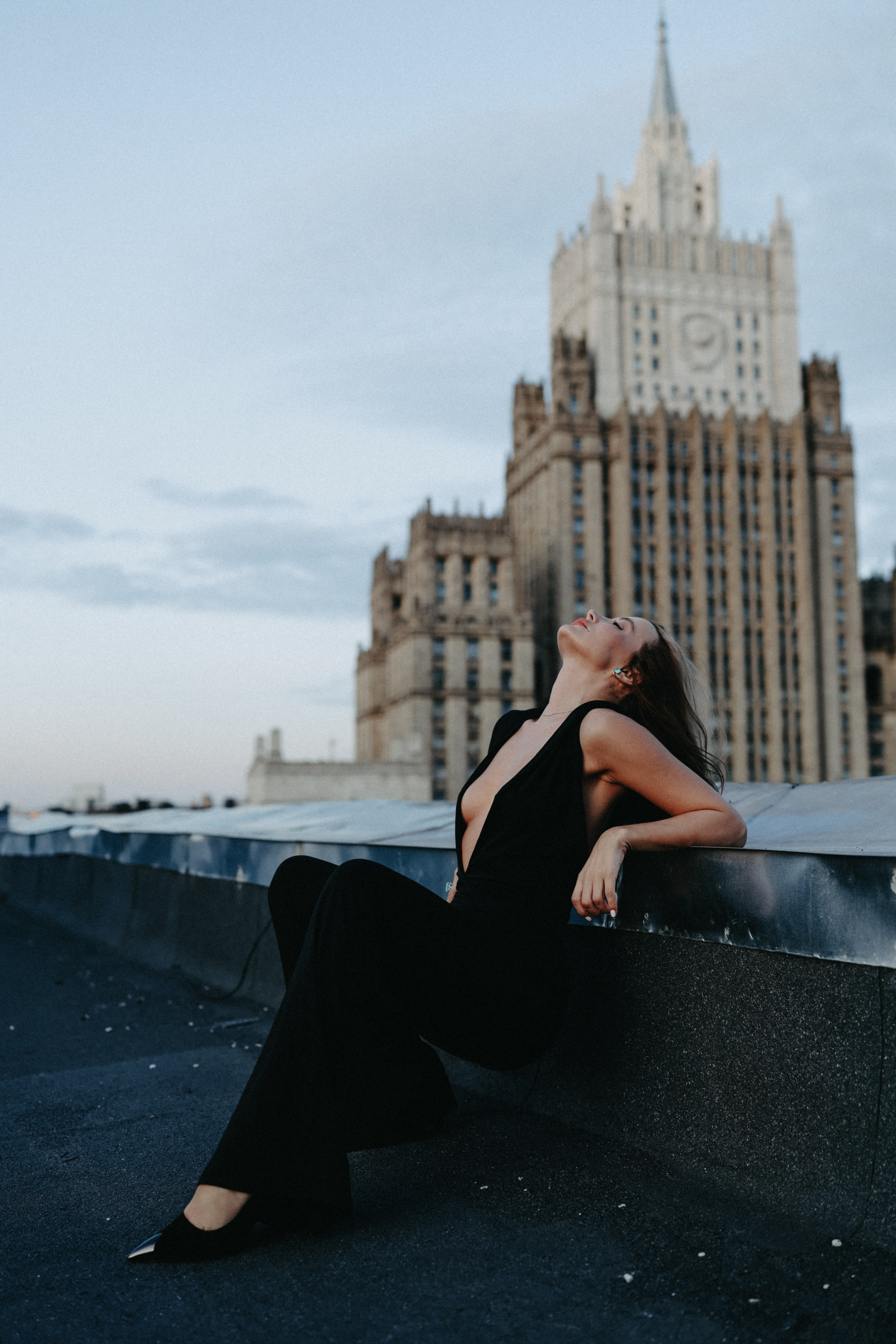 На крыше. Свадебный фотограф в Москве Людмила Яковлева