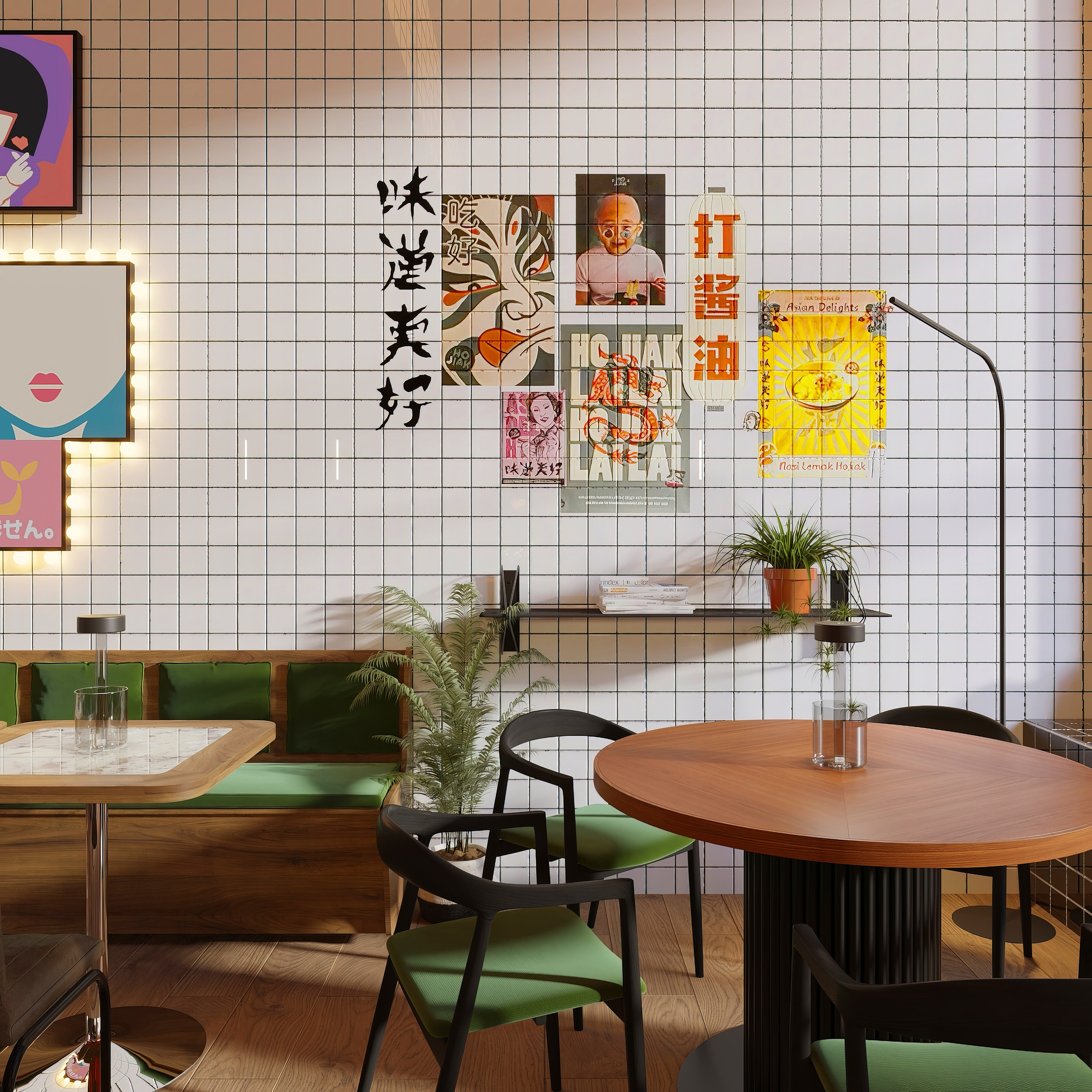 Ресторан «РУСАЛОЧКА». 3Д Визуализация Интерьера и Архитектуры