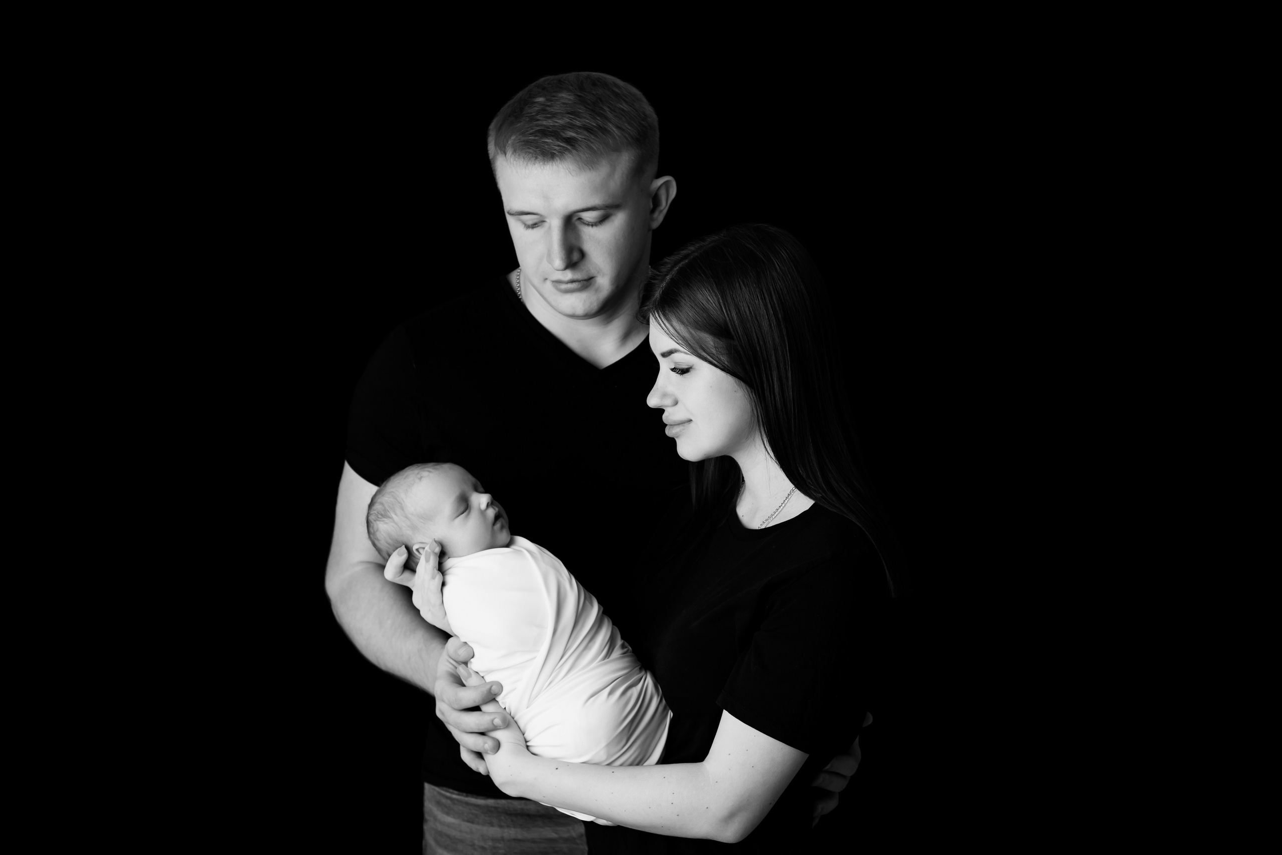 Фотосессия newborn (семейные кадры). Фотограф новорожденных Ростов-на-Дону