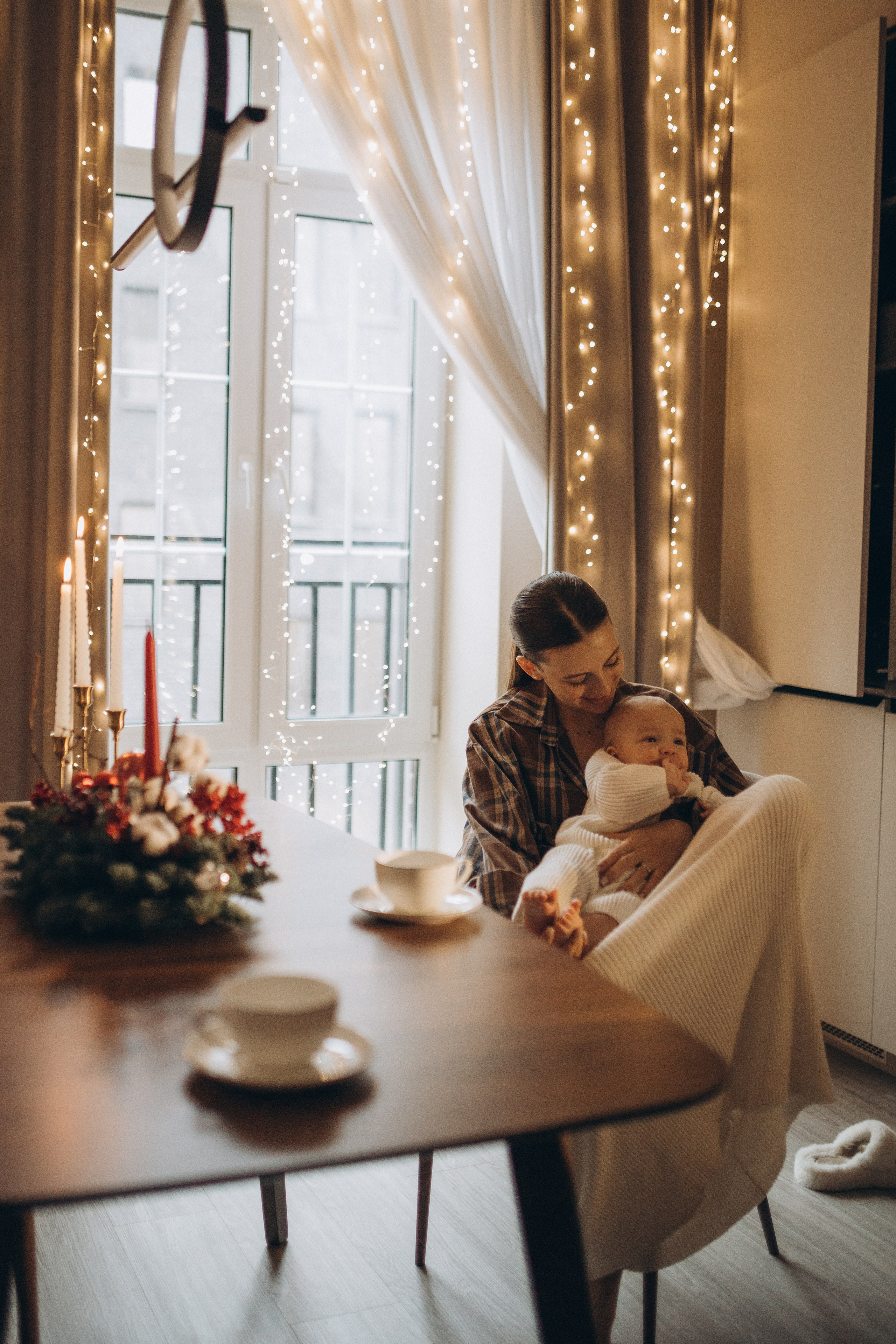 Домашняя новогодняя история про Леона. Семейный фотограф Мария Маркова Москва и Одинцово