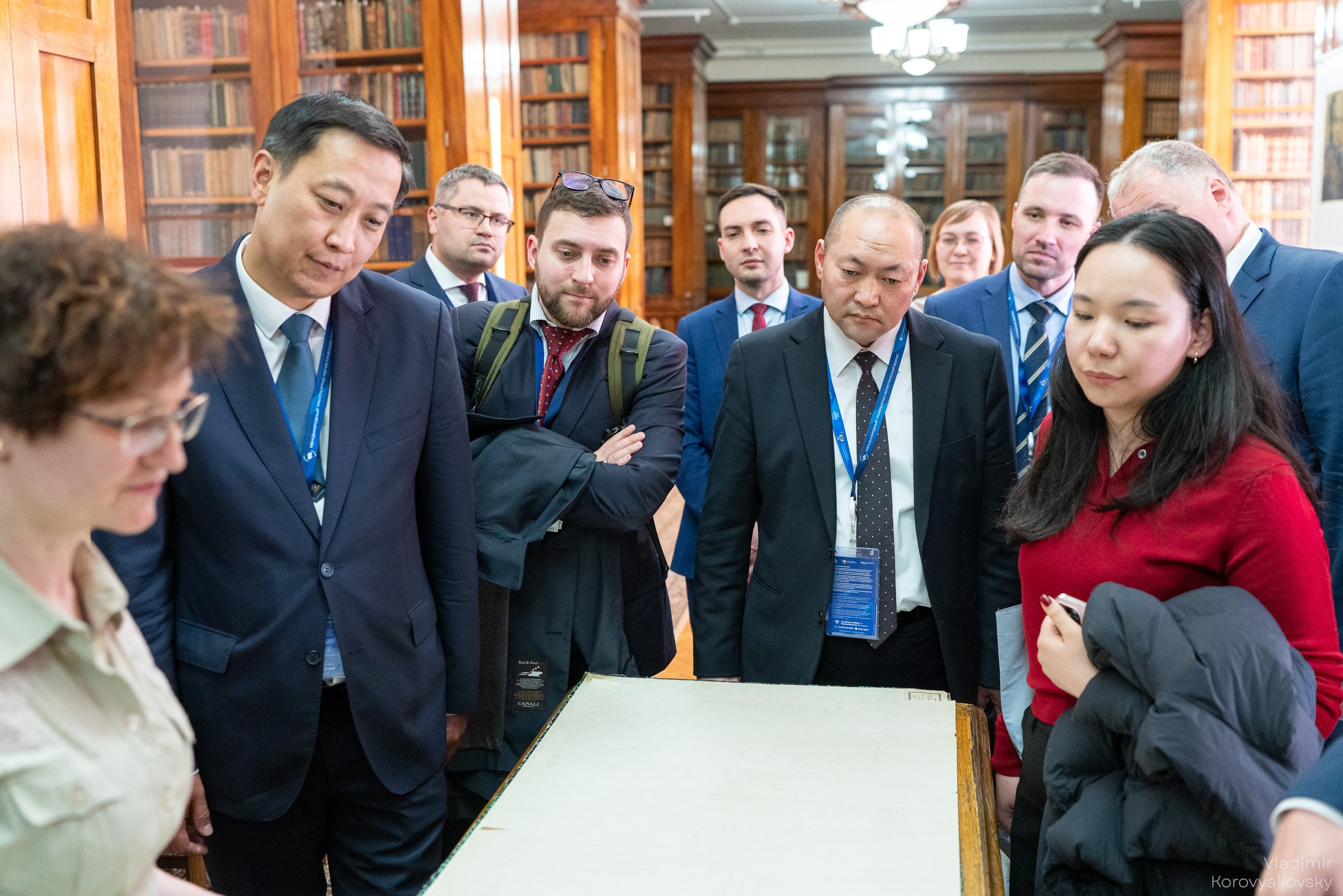 Совещание руководства ПГУПС с Делегациями Исполнительного агентства Правительства Монголии и делегацией АО «УБЖД». Фотограф Владимир Коровяковский