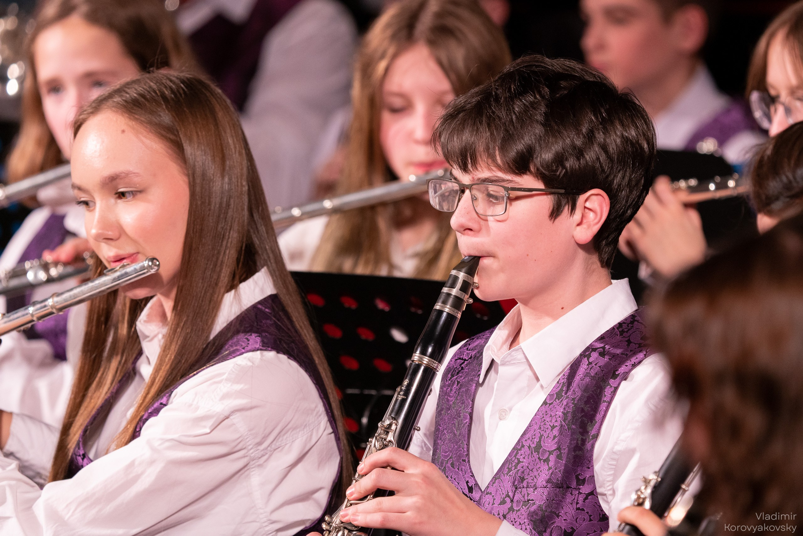 Концерт Духового оркестра ЦГИ ко Дню защитника Отечества. Фотограф Владимир Коровяковский