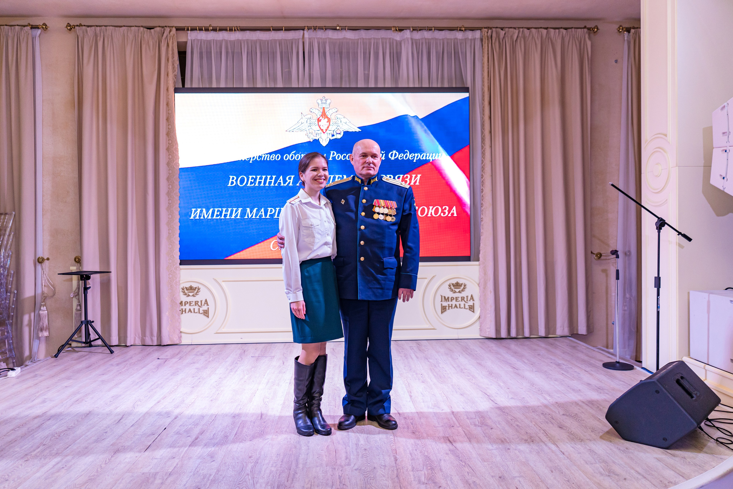 Фотосъемка выпуска военной академии и вручение дипломов