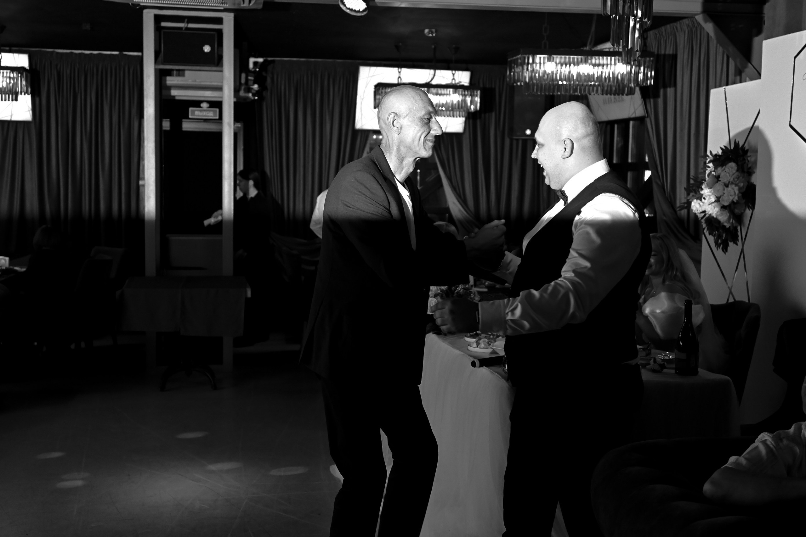 Black and white film. <3