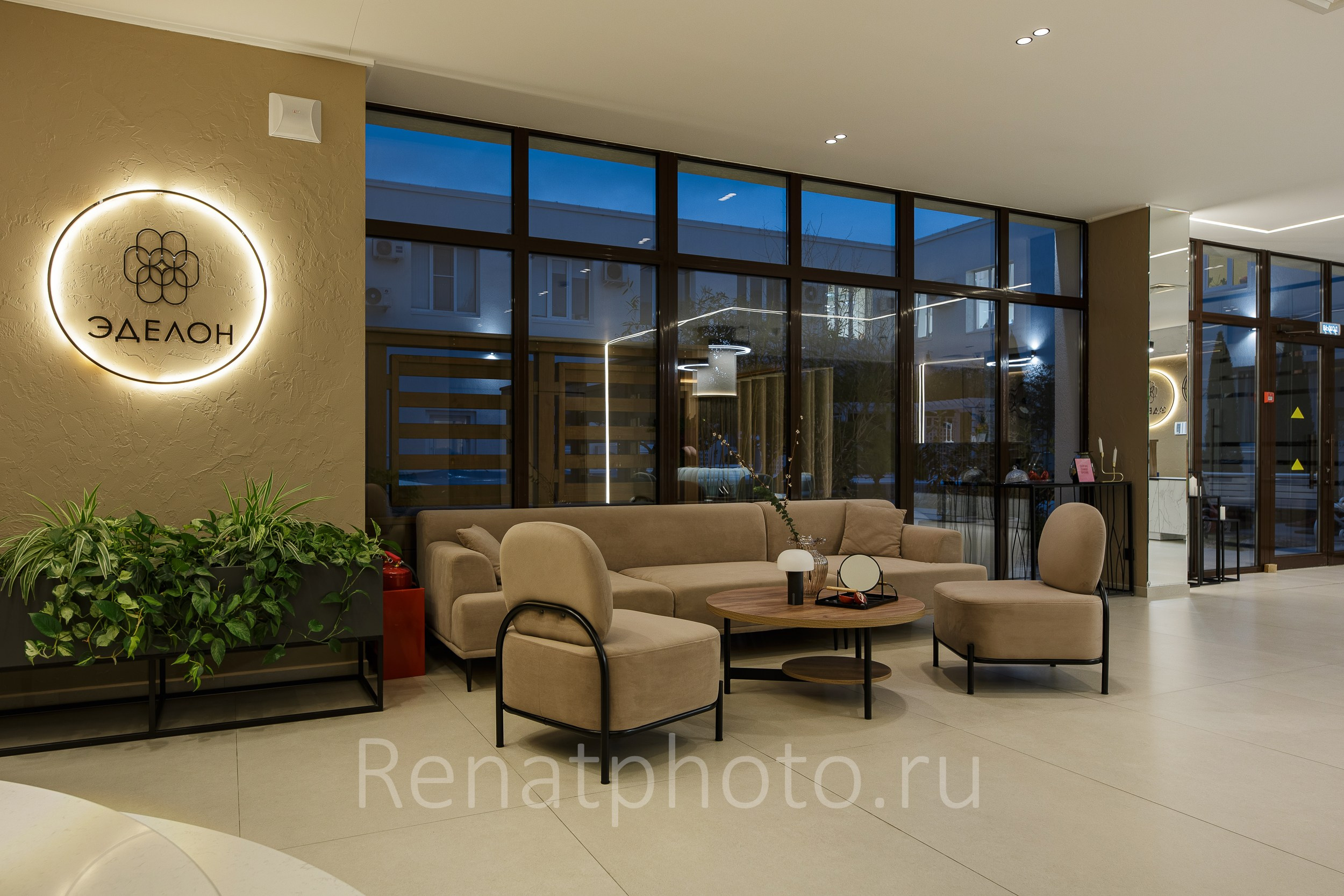 Интерьерная фотосъёмка отелей в г. Анапа. Профессиональная фотосъёмка интерьеров, предметная фотосессия еды для меню г. Анапа