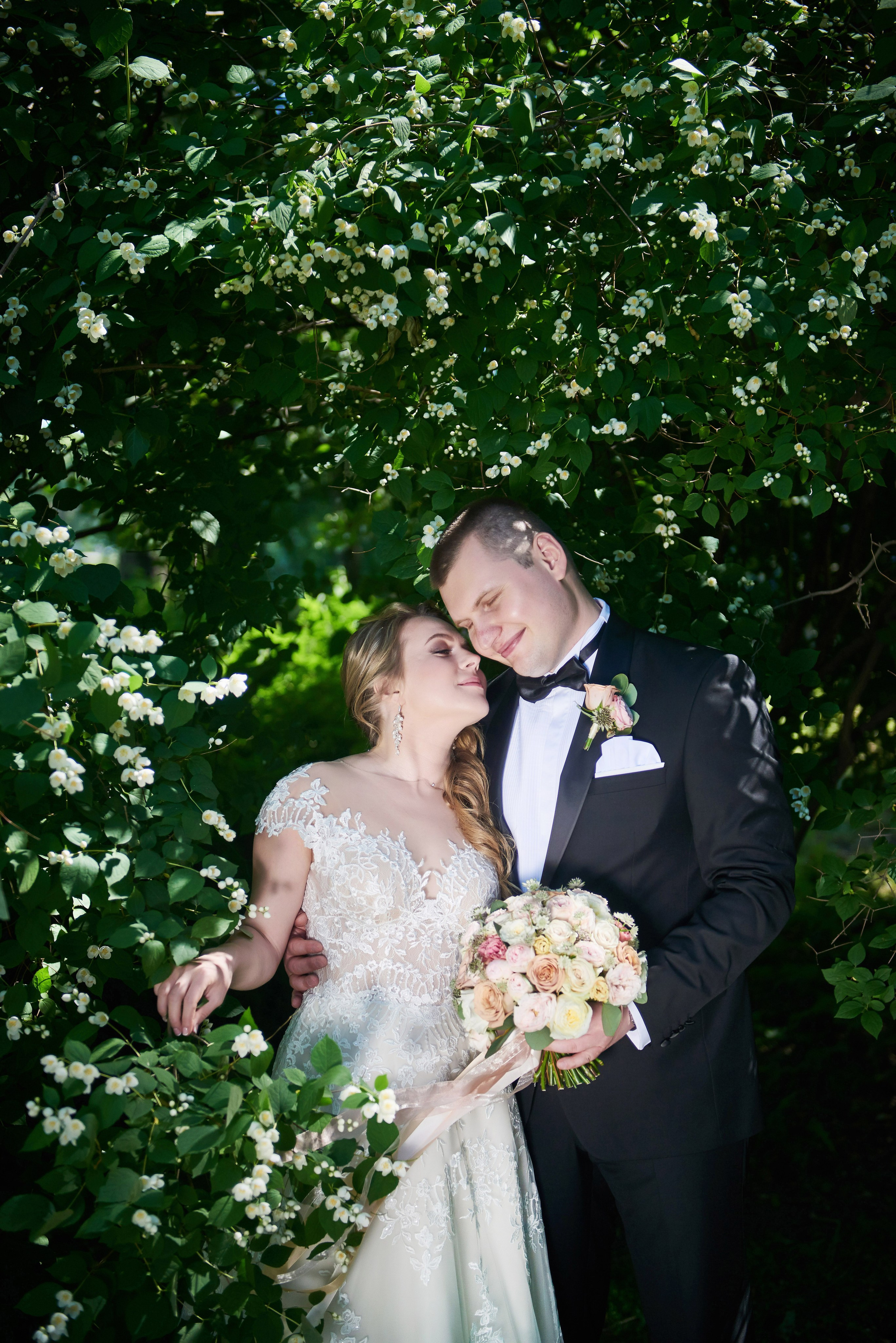 Юлия и Антон (Первый Дворец Бракосочетания, прогулка на Елагином острове). Портретный, семейный и свадебный фотограф в Санкт-Петербурге и в Пушкине Ширяев Денис