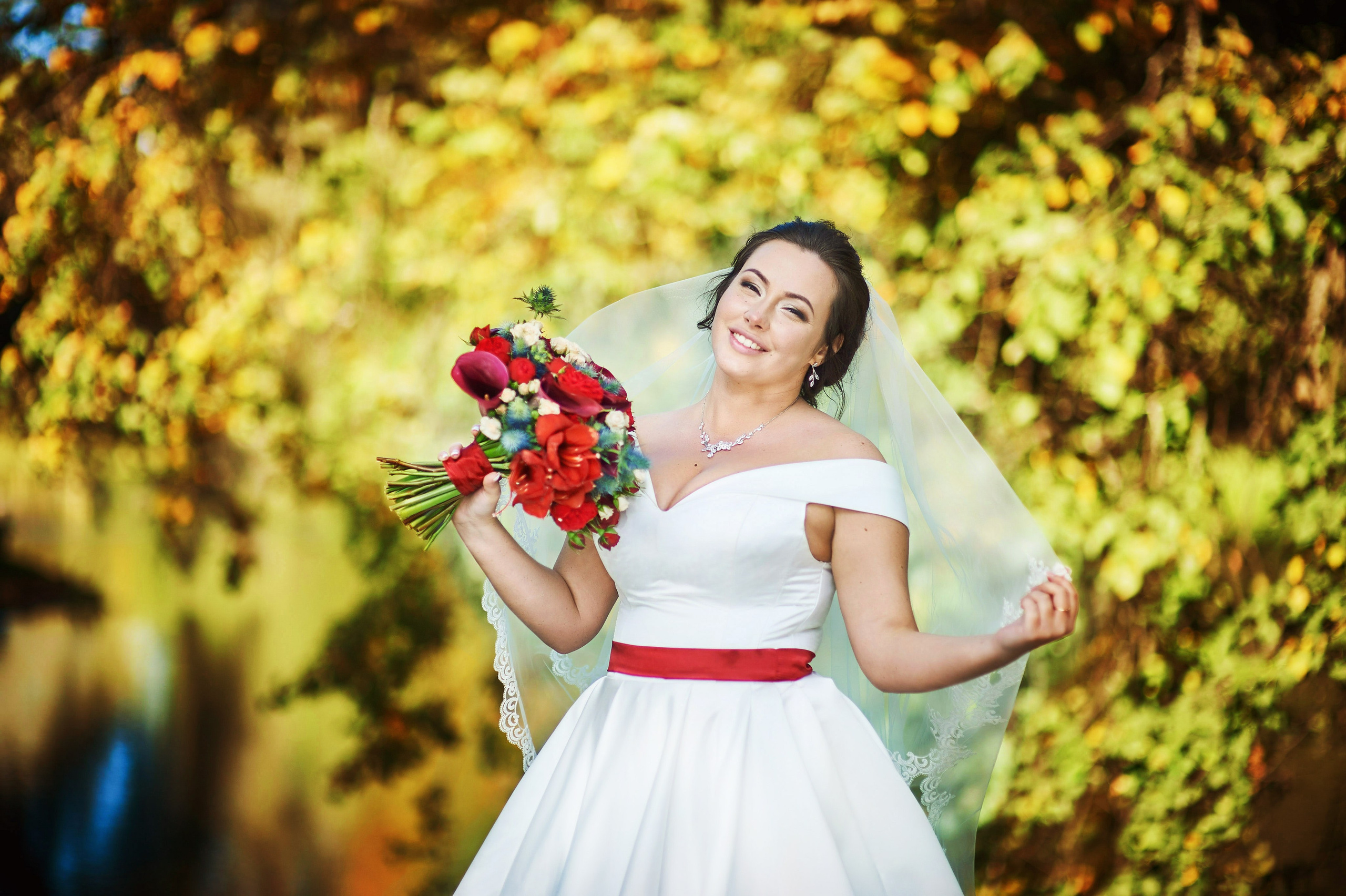 Ангелина и Сергей (фотосессия в осеннем Пушкине). Портретный, семейный и свадебный фотограф в Санкт-Петербурге и в Пушкине Ширяев Денис