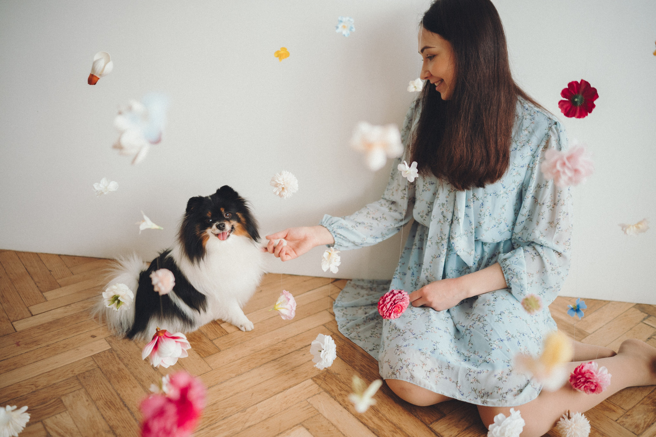 Алена и Люси. Семейный фотограф анималист Ананьева Мария — Москва