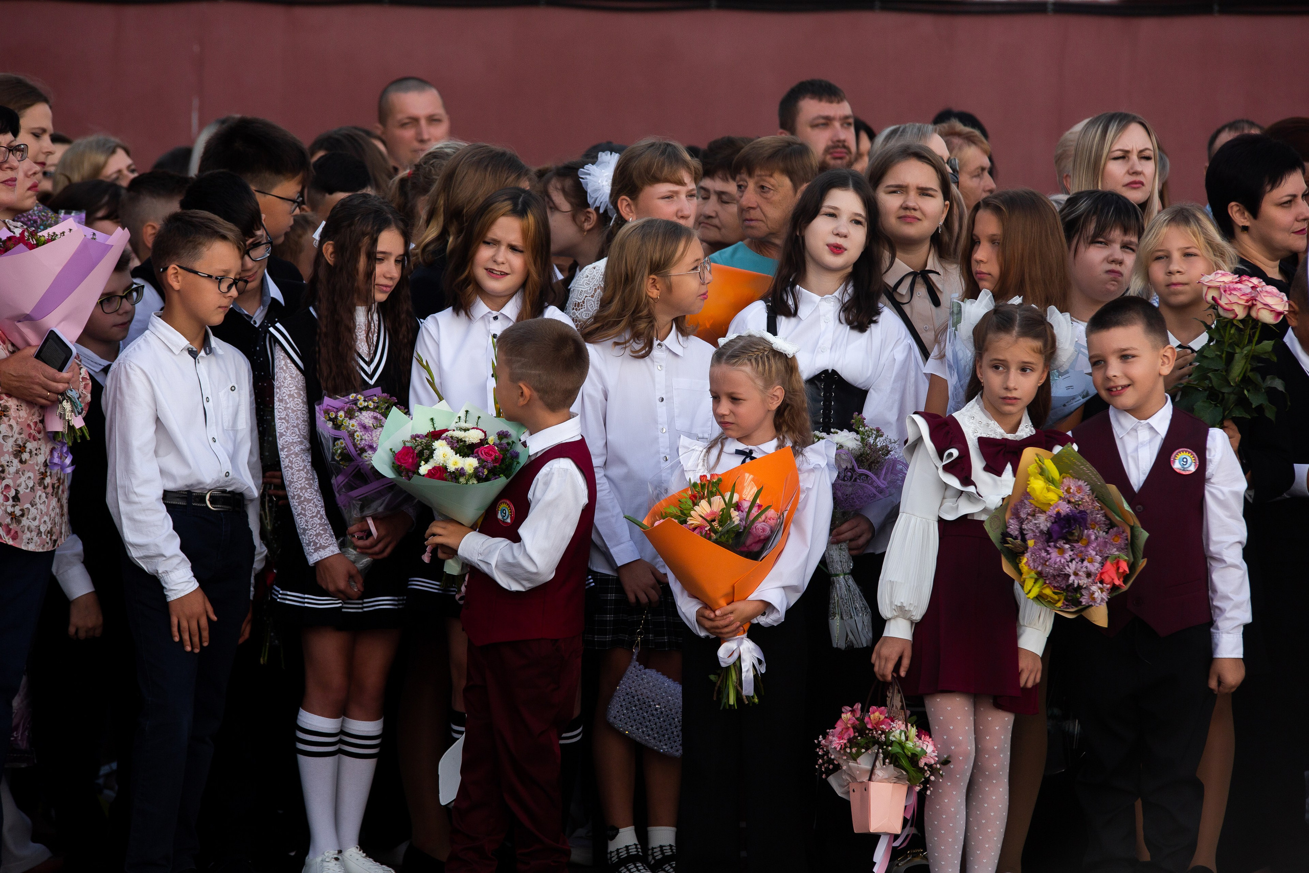 1 сентября 2023 г. 9 школа Мценск. Профессиональный фотограф в Мценске и Орловской области