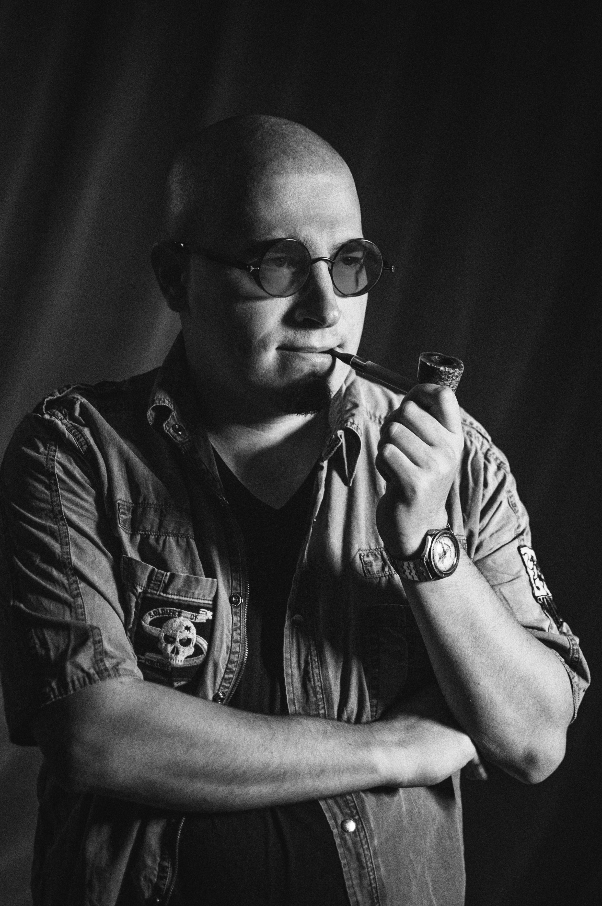 Станислав. Мужская фотосессия в фотостудии. Фотограф в Самаре Иван Булатов