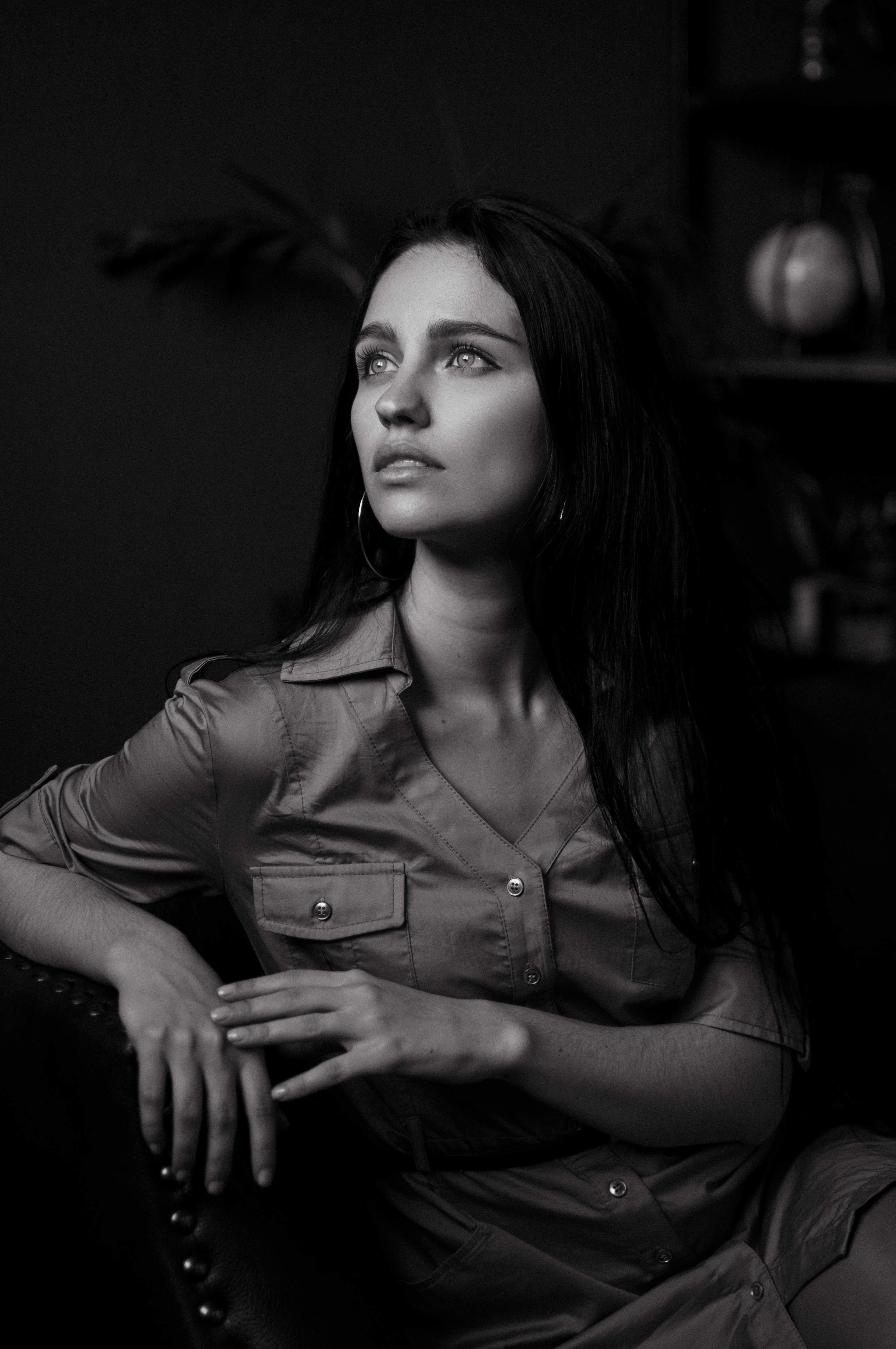 Студийная фотосессия Екатерины. Фотограф в Самаре Иван Булатов