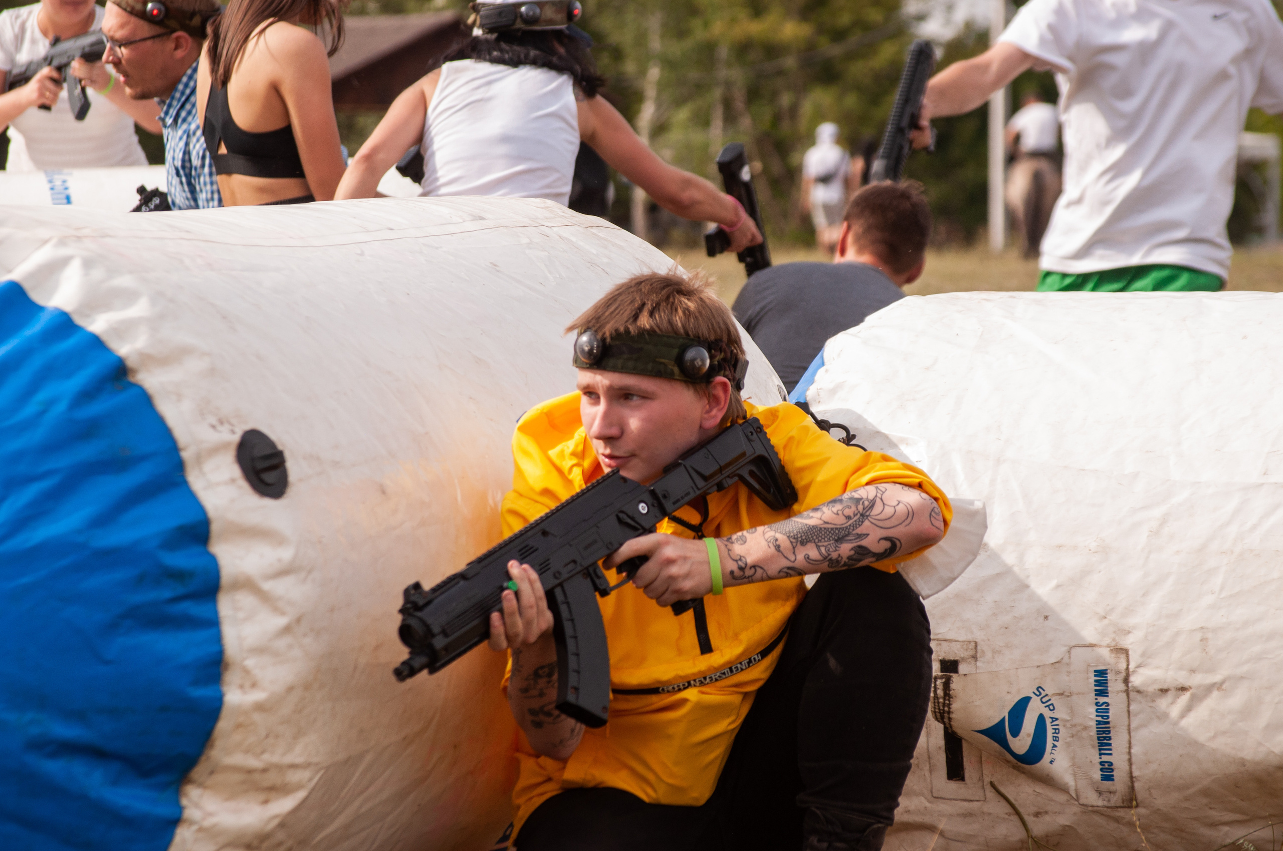 Репортаж тимбилдинга для компании. Фотограф в Самаре Иван Булатов