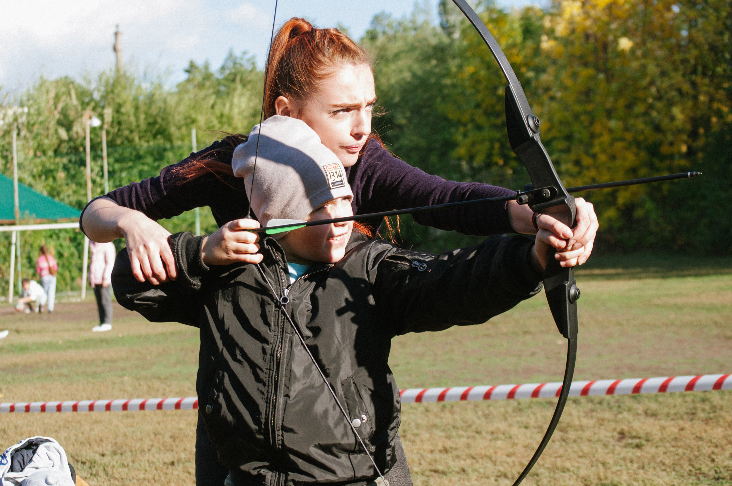 Репортаж работы тира на базе отдыха. Фотограф в Самаре Иван Булатов