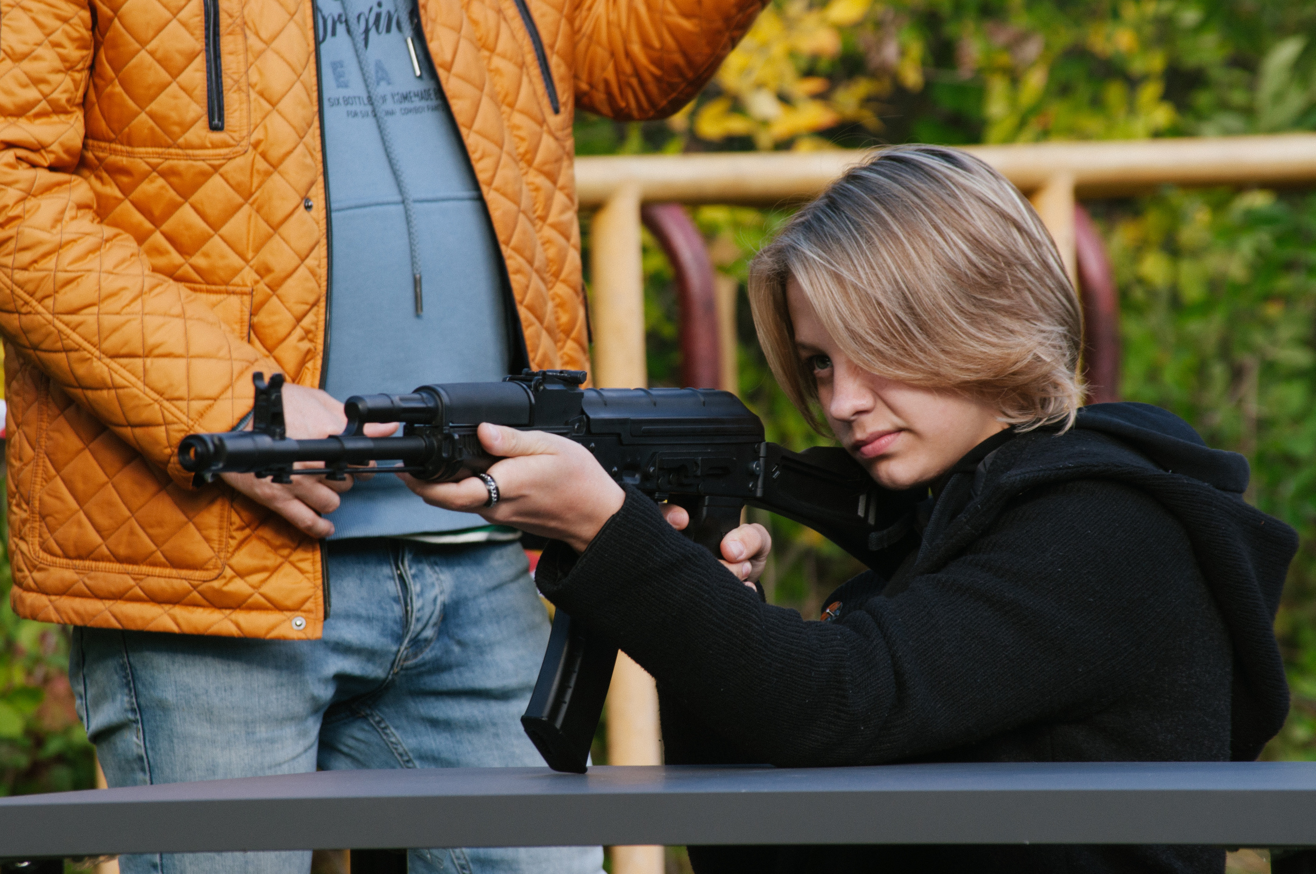 Репортаж работы тира на базе отдыха. Фотограф в Самаре Иван Булатов